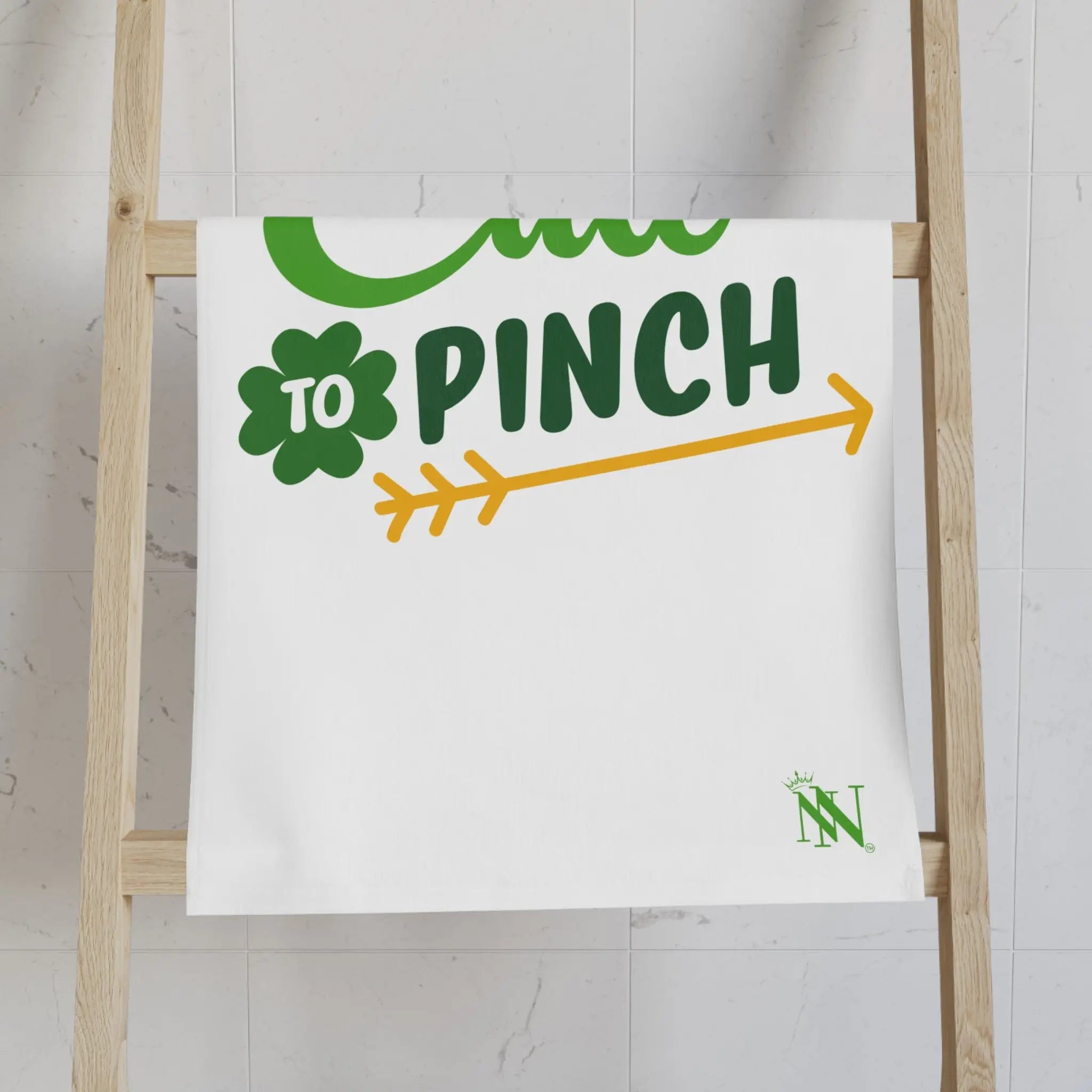 Too Cute to Pinch St. Patrick’s Day | Mix & Match Classic Fun-Flirty Lovers’ Towels