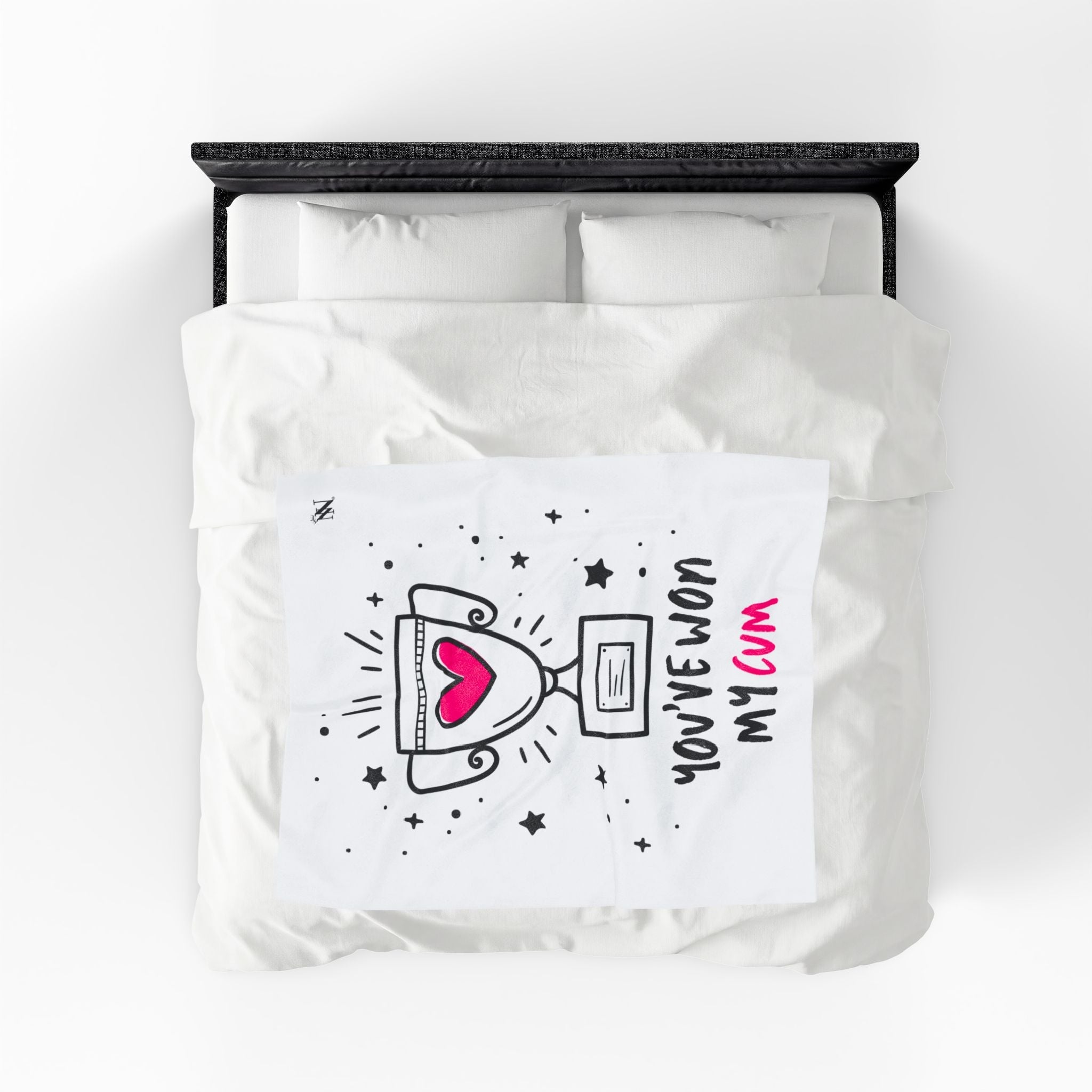 You’ve Won My Cum Romantic Lovers Gifts Blanket