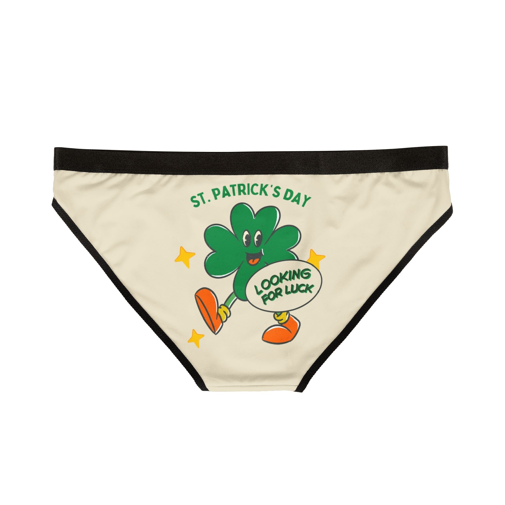 Looking for Luck Shamrock St. Patrick’s Day Sex Gifts Funky Women’s Panties