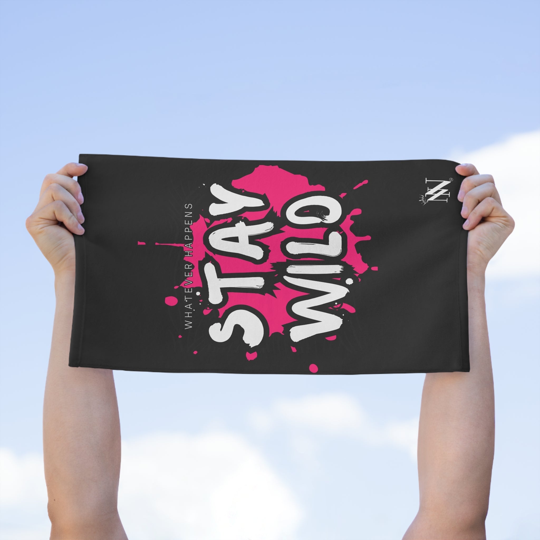 Whatever Happens Stay Wild | Mix & Match Soft Fun-Flirty Lovers’ Towels
