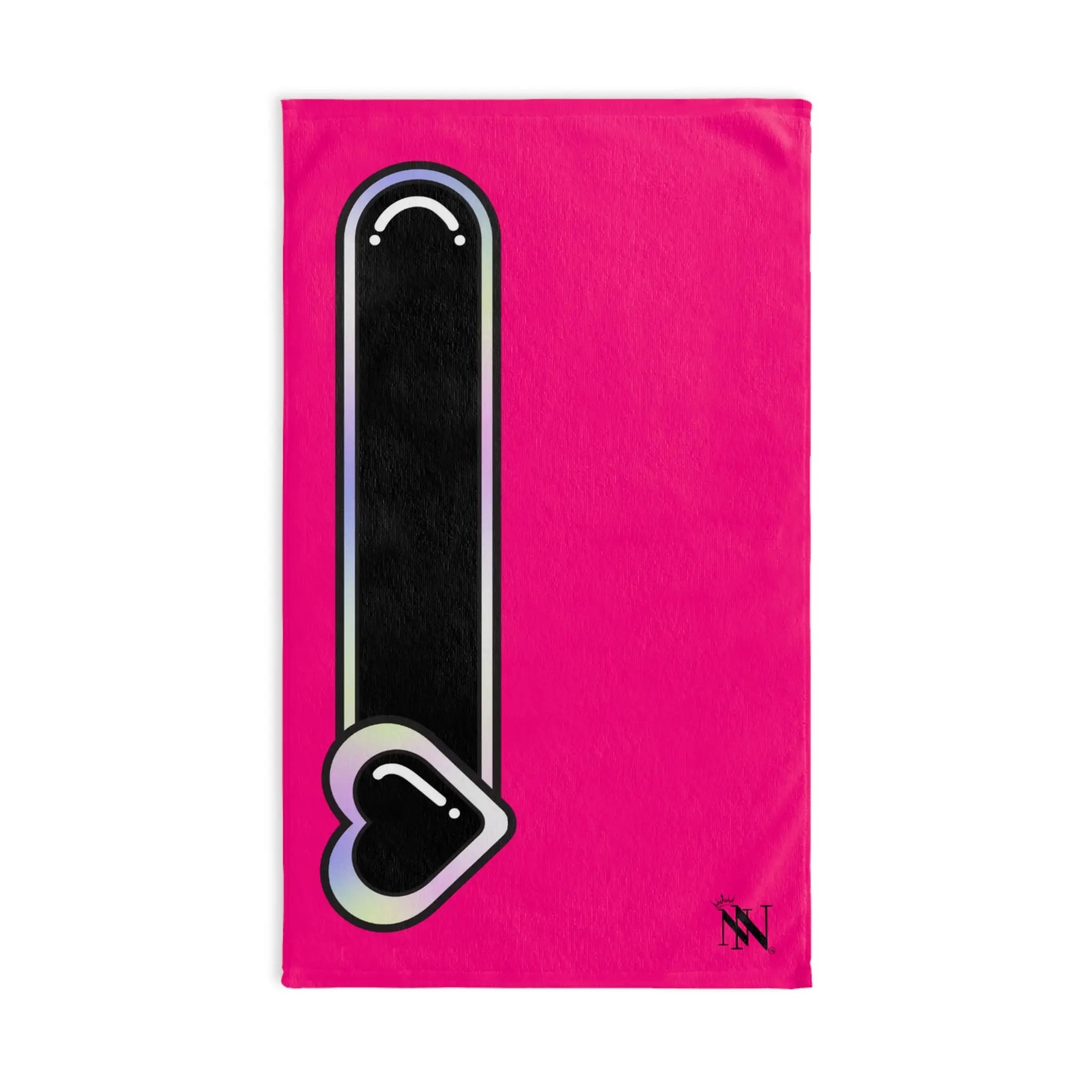 Heart Love Toy Meter Signature Pink | Nectar Napkins Classic Fun-Flirty Loversâ Colored Towels