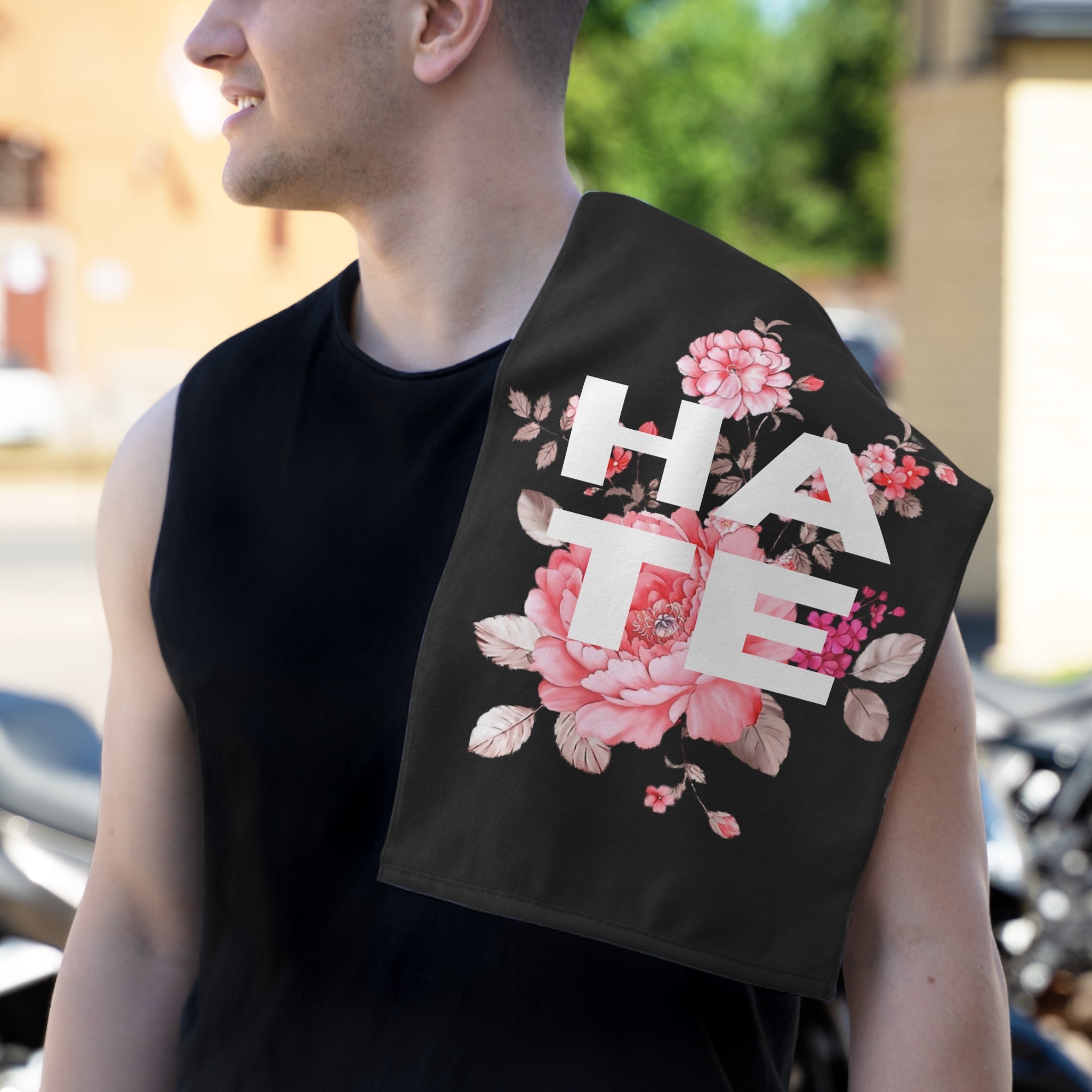 Floral Hate | Mix & Match Soft Fun-Flirty Lovers’ Towels