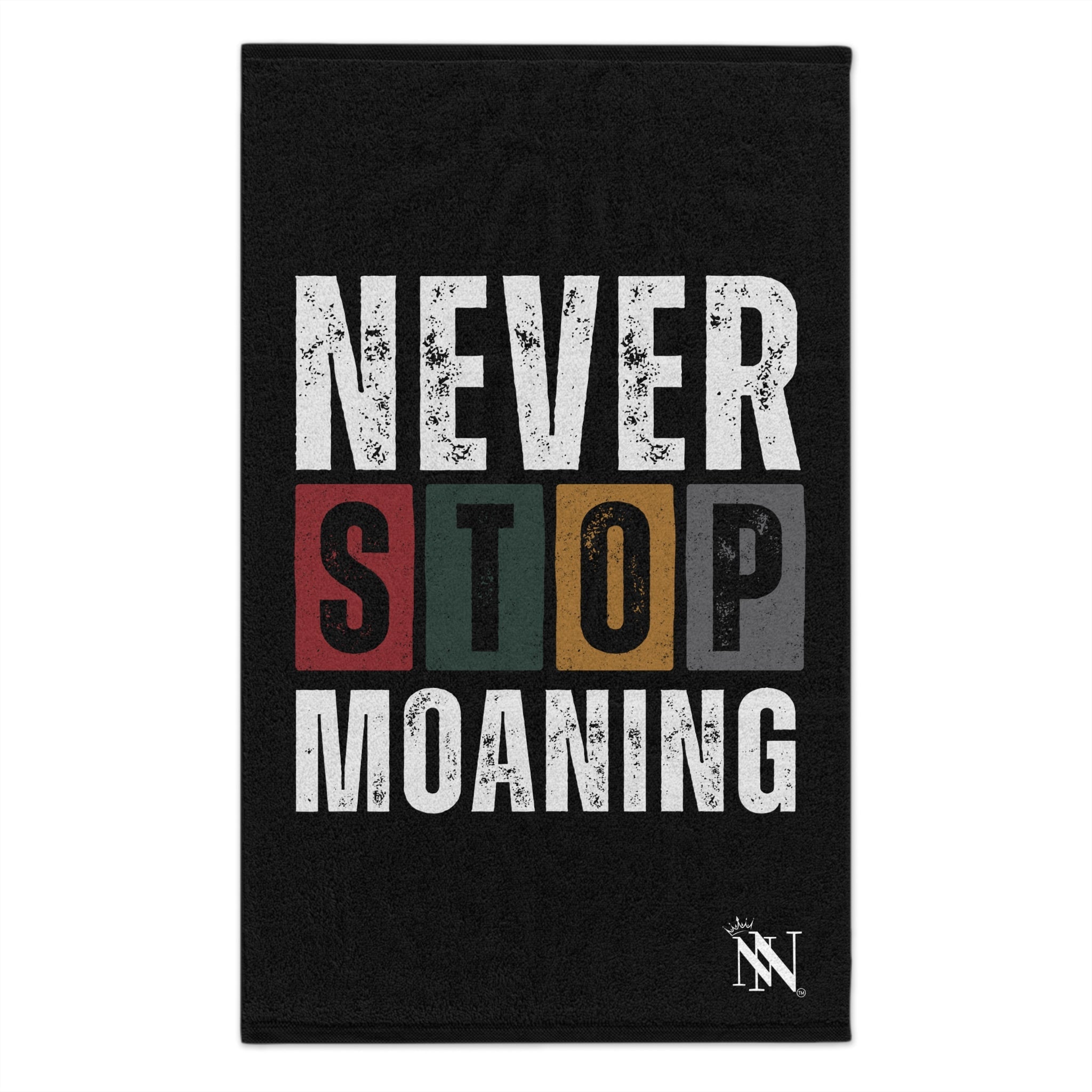 Never Stop Moaning | Mix & Match Soft Fun-Flirty Lovers’ Towels