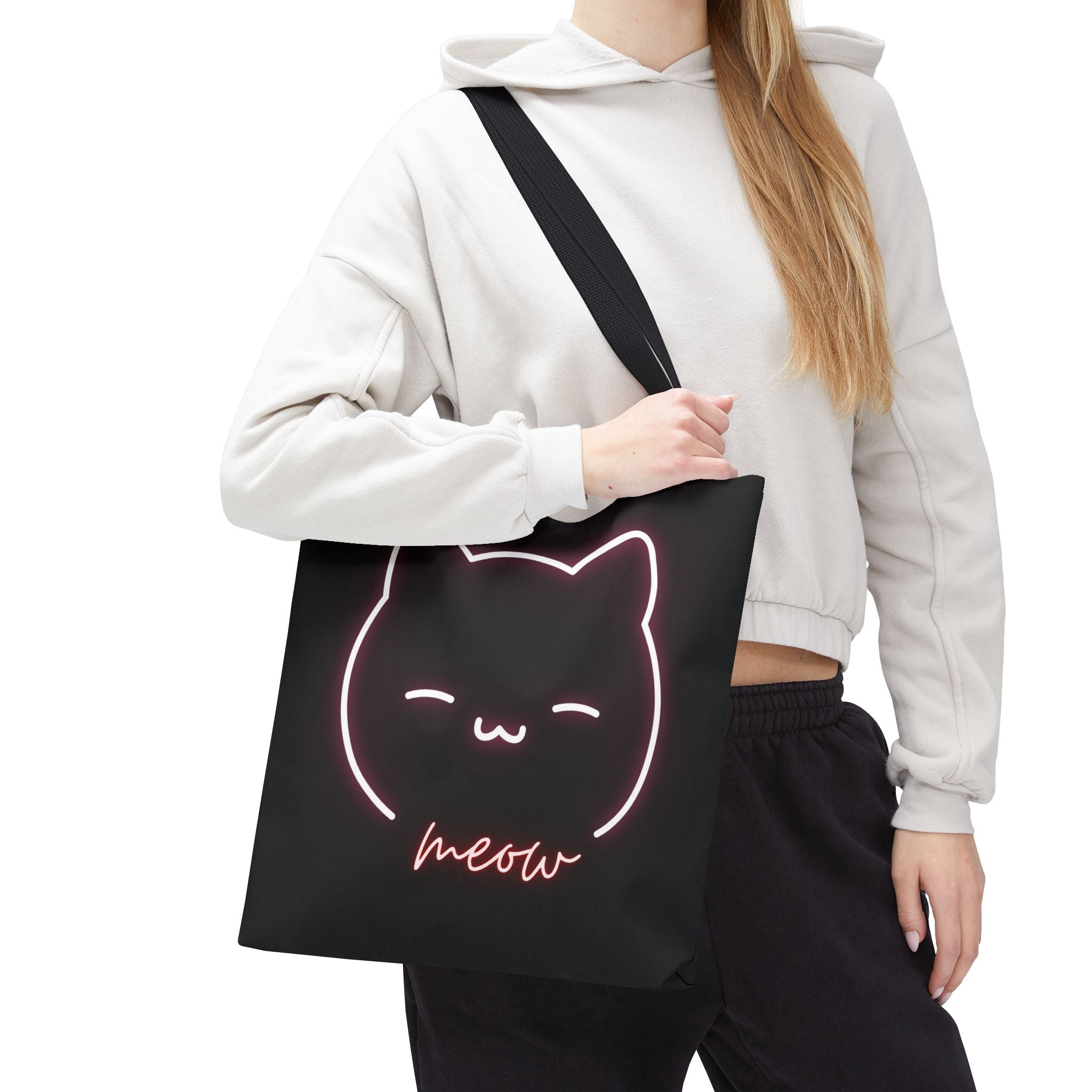 Meow Kitty Neon | Mix & Match Fun-Flirty Lovers’ Totes