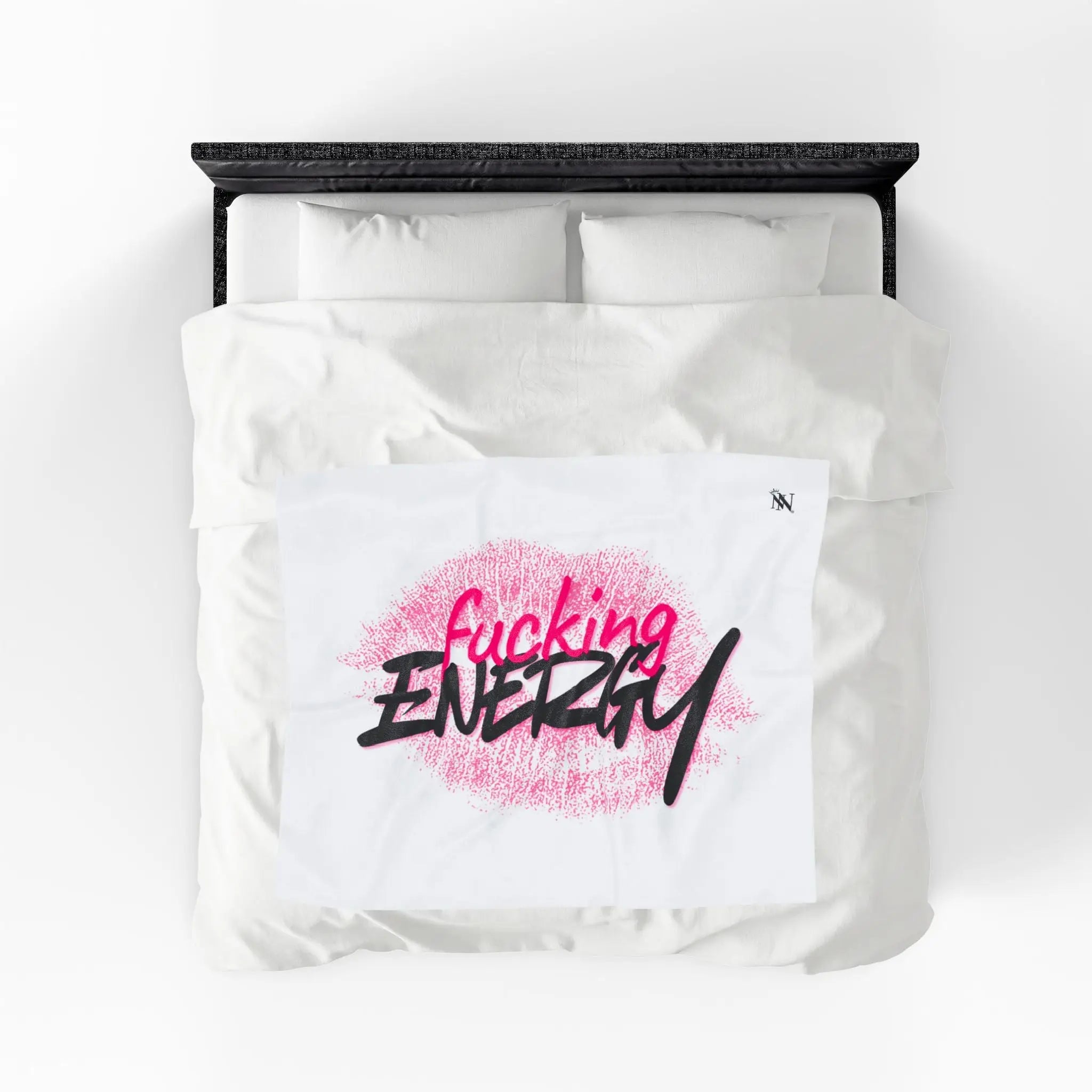 Fucking Energy Kiss Romantic Lovers Gifts Blanket