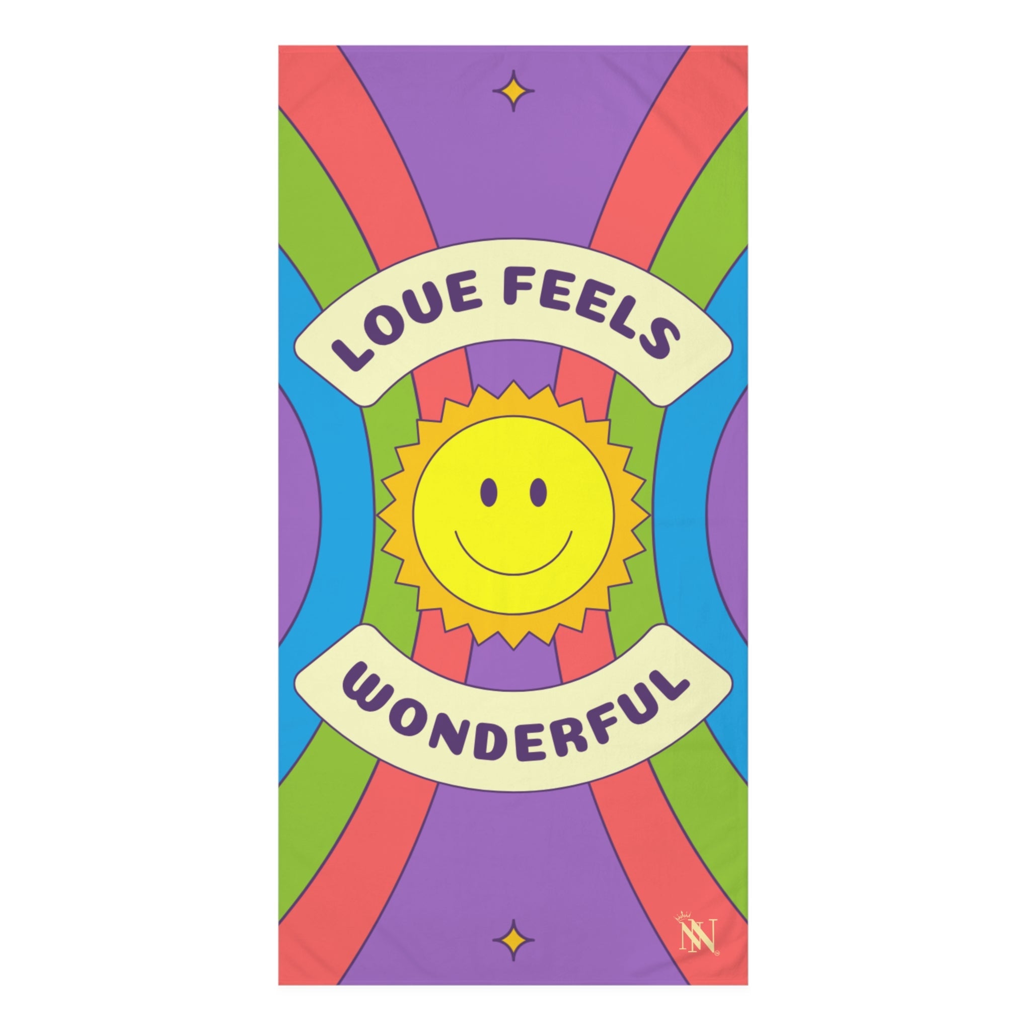Love Feels Wonderful Retro Anal Sex Towel