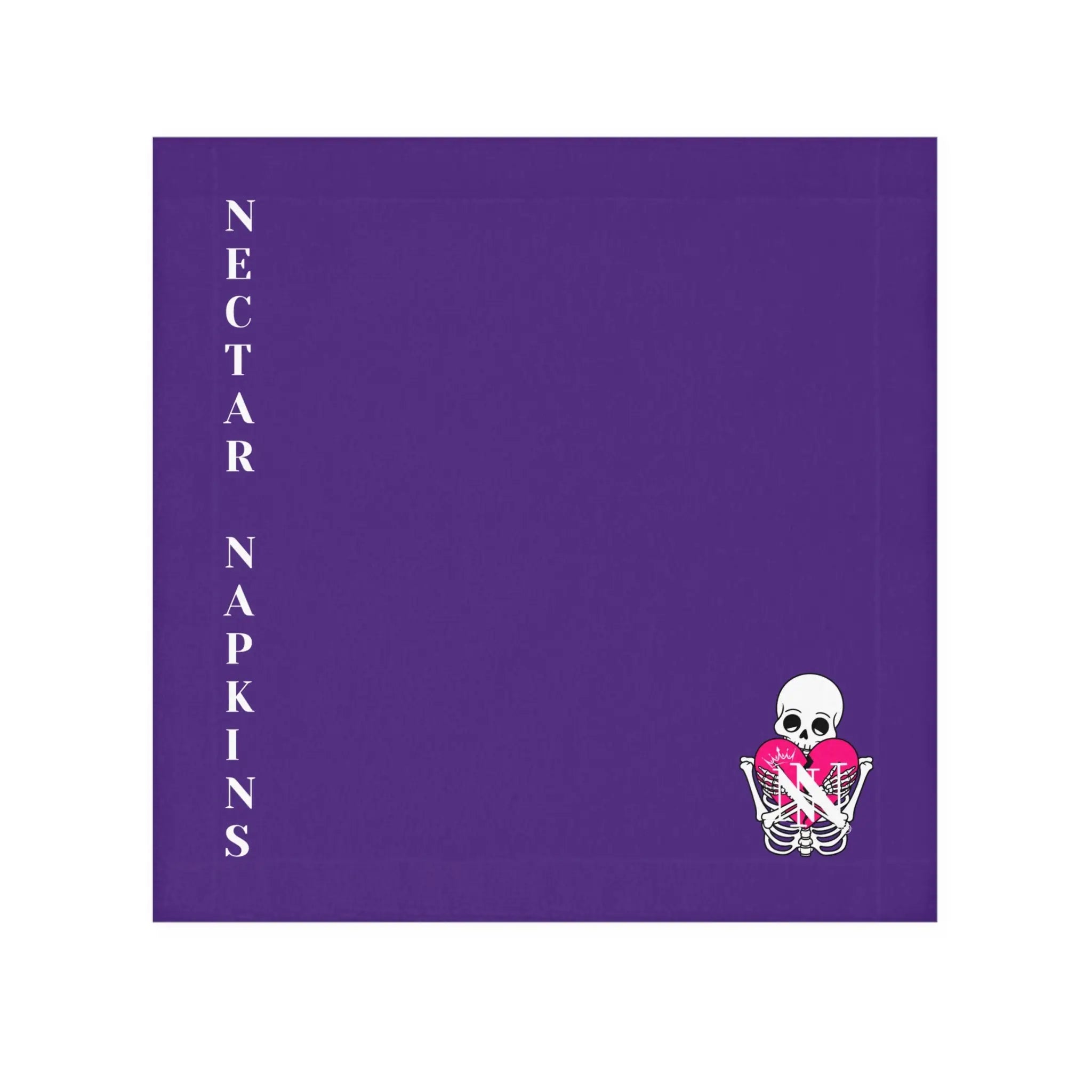 Nectar Napkins Brand Purple Microfiber Cum Rag