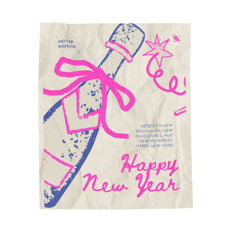 Happy New Year Beginnings | Mix & Match Soft Fun-Flirty Lovers’ Blankets