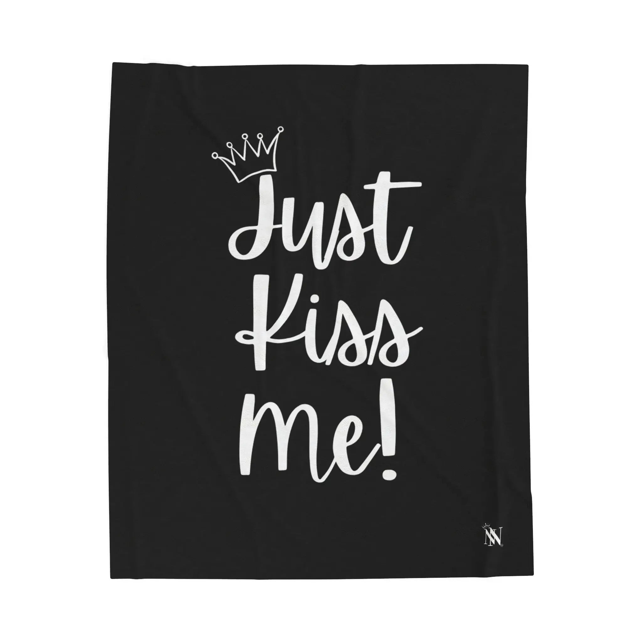 Crowned Just Kiss Me! Blanket