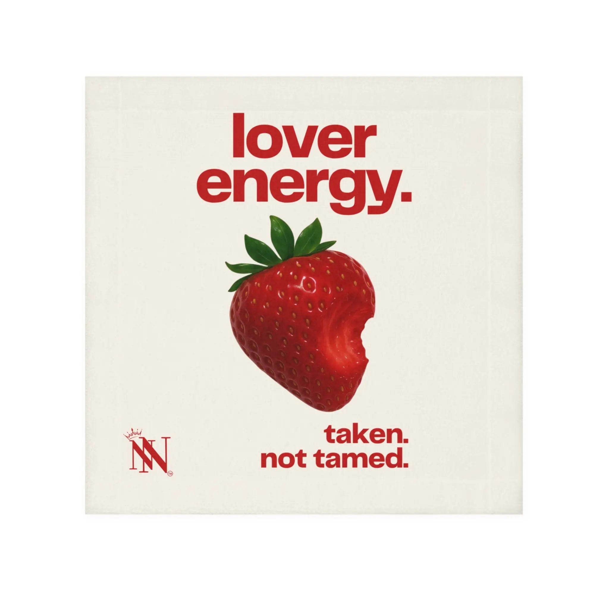Lover Energy Taken Not Tamed Cum Rag