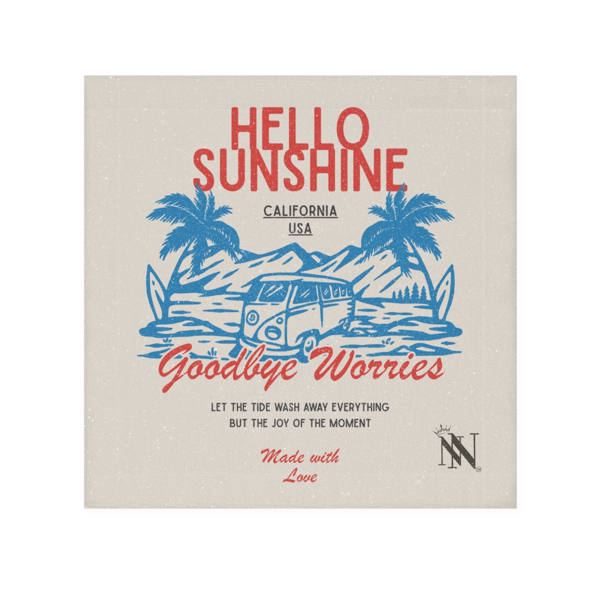 Hello Sunshine Bye Worries | Mix & Match Lils’ Fun-Flirty Lovers’ Towels