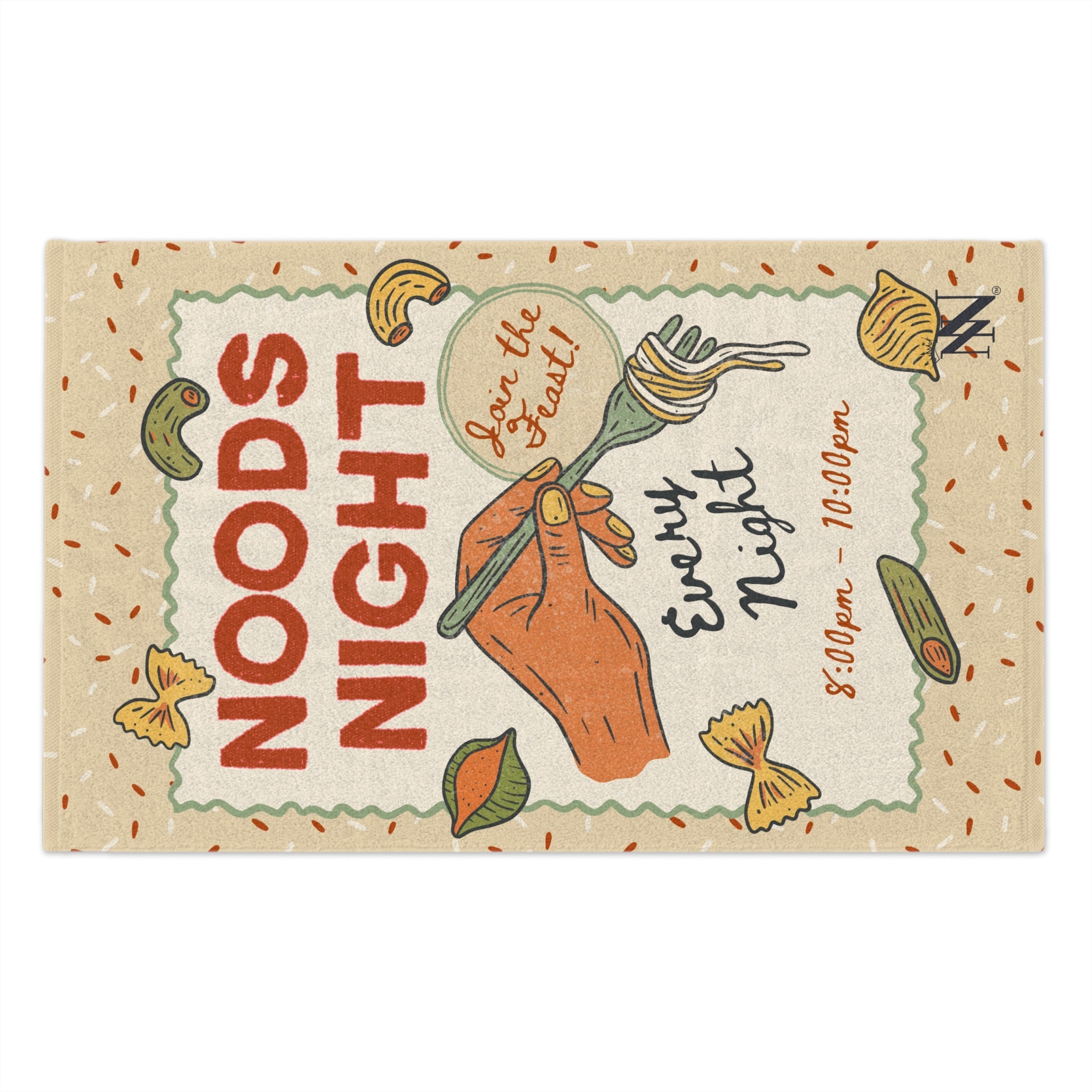 Noods Night | Mix & Match Soft Fun-Flirty Lovers’ Towels