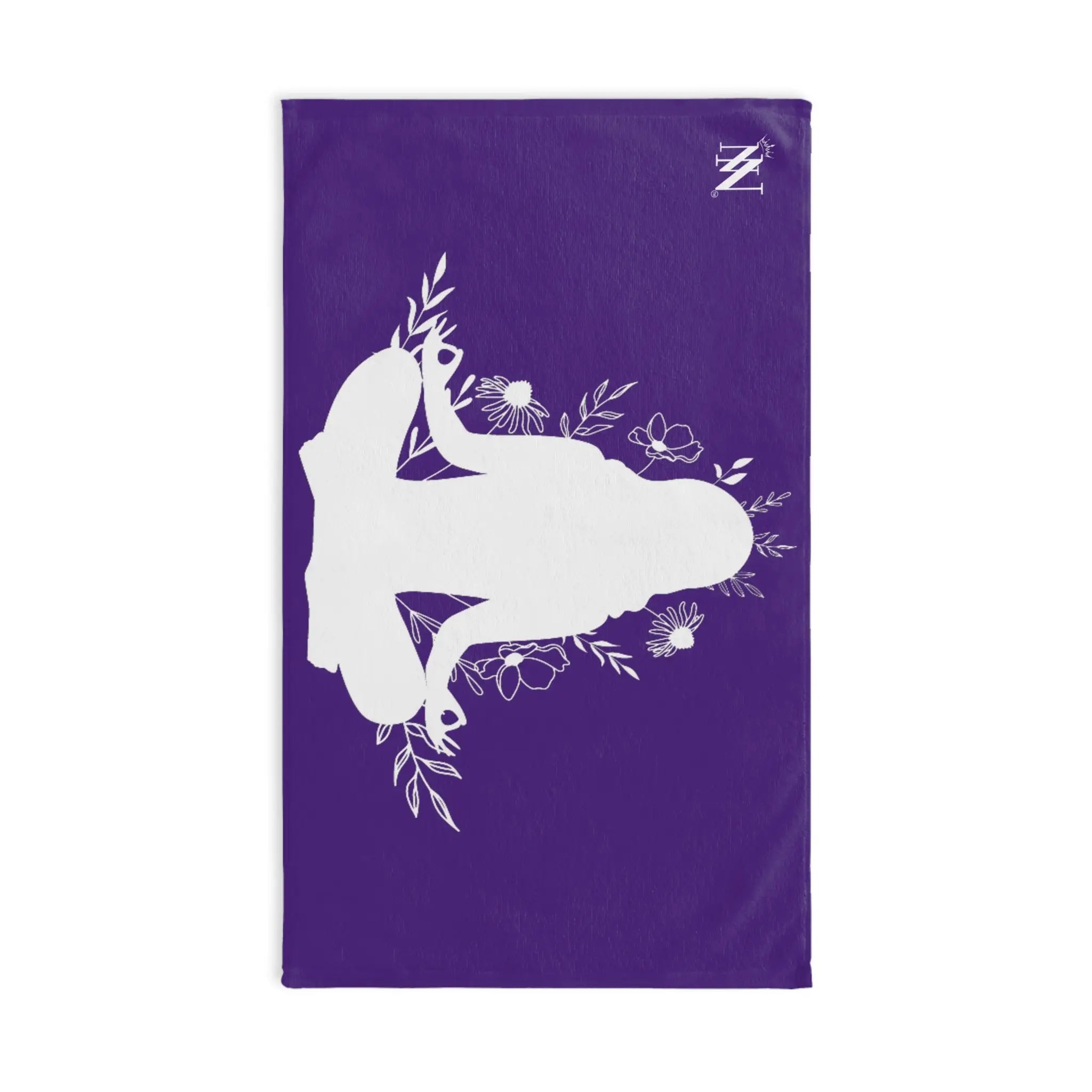 Seated Yoga Meditation Purple Cum Towel