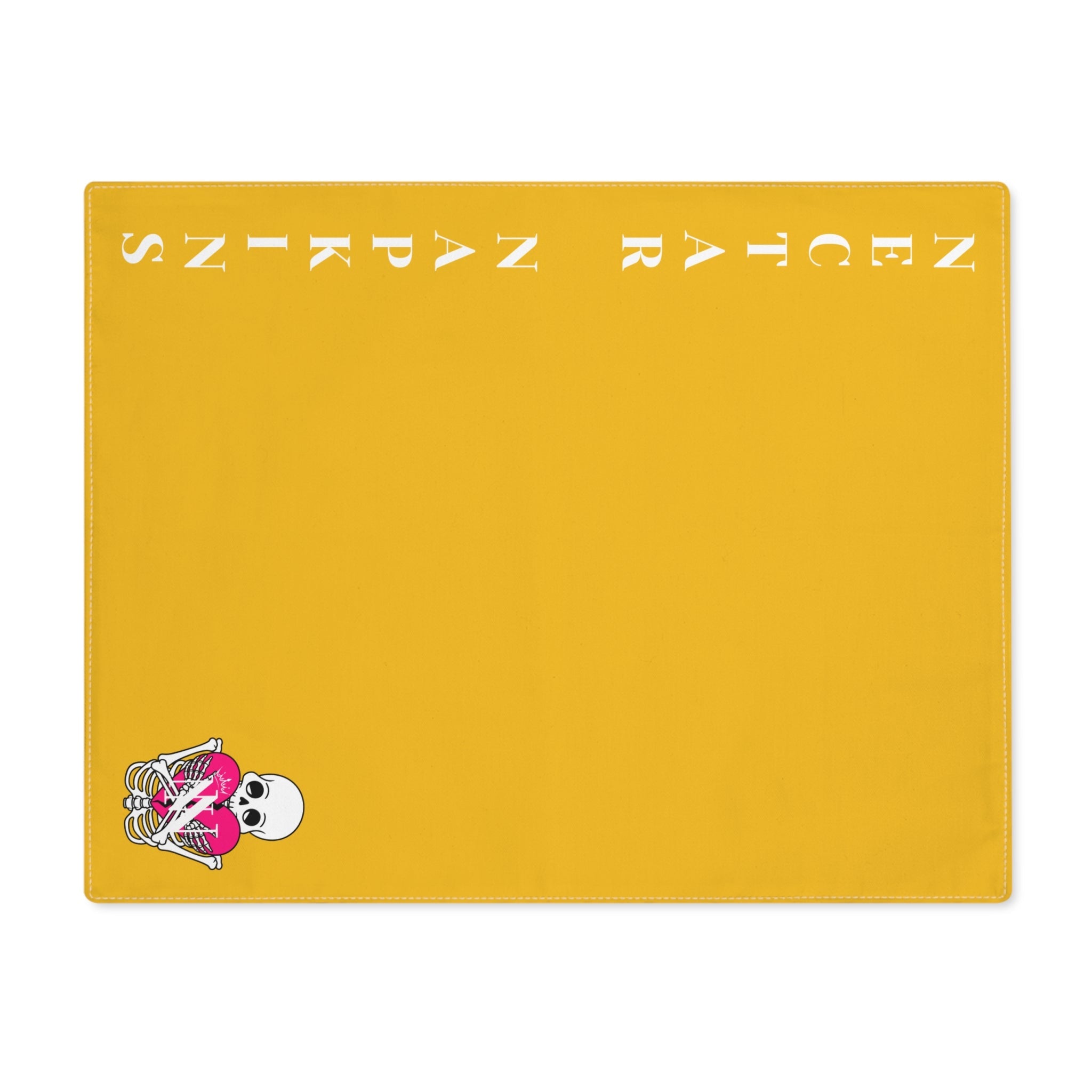 Nectar Napkins Brand Yellow Sex Toy Mat