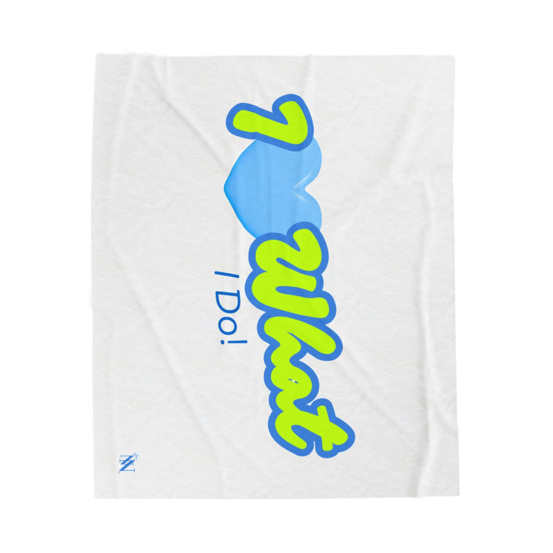 I Love What I Do! | Mix & Match Soft Fun-Flirty Lovers’ Blankets