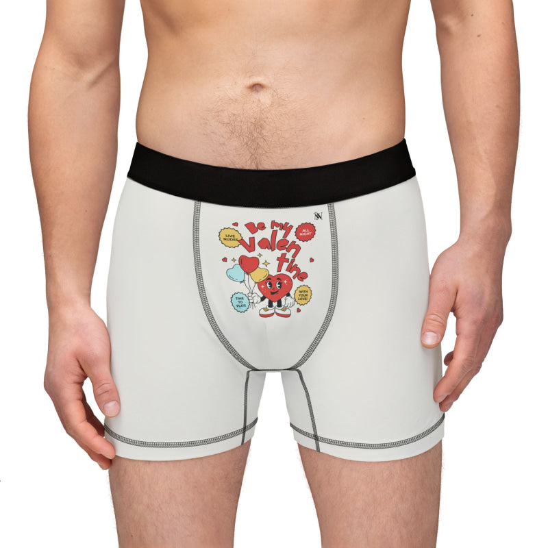 Be My Valentine | Mix & Match Men’s Fun-Flirty Lovers’ Boxer Briefs