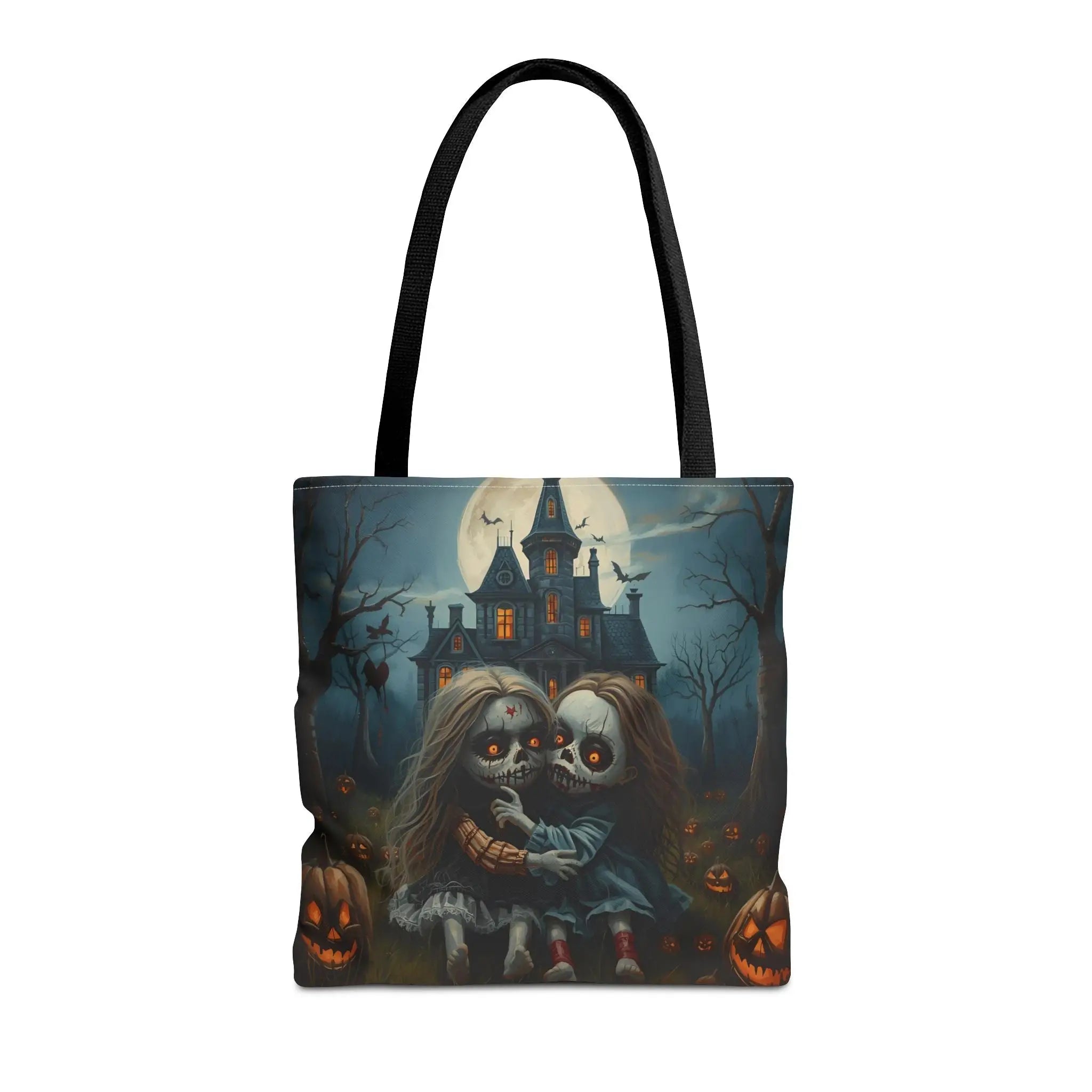 Scary Halloween Pumpkin Girls | Mix & Match Fun-Flirty Lovers’ Totes