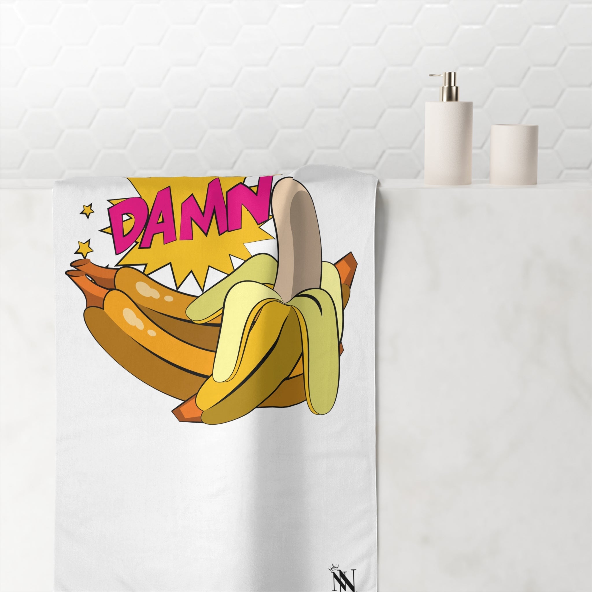 Damn Banana | Mix & Match XL Fun-Flirty Lovers’ Towels