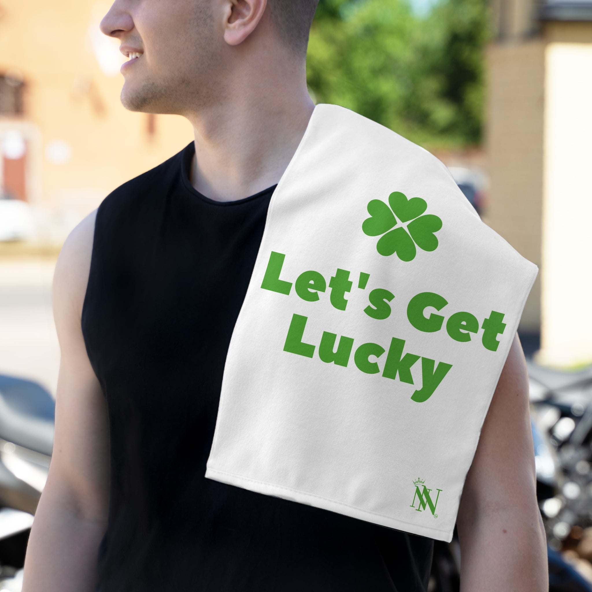 Let’s Get Lucky St. Patrick’s Day | Mix & Match Soft Fun-Flirty Lovers’ Towels