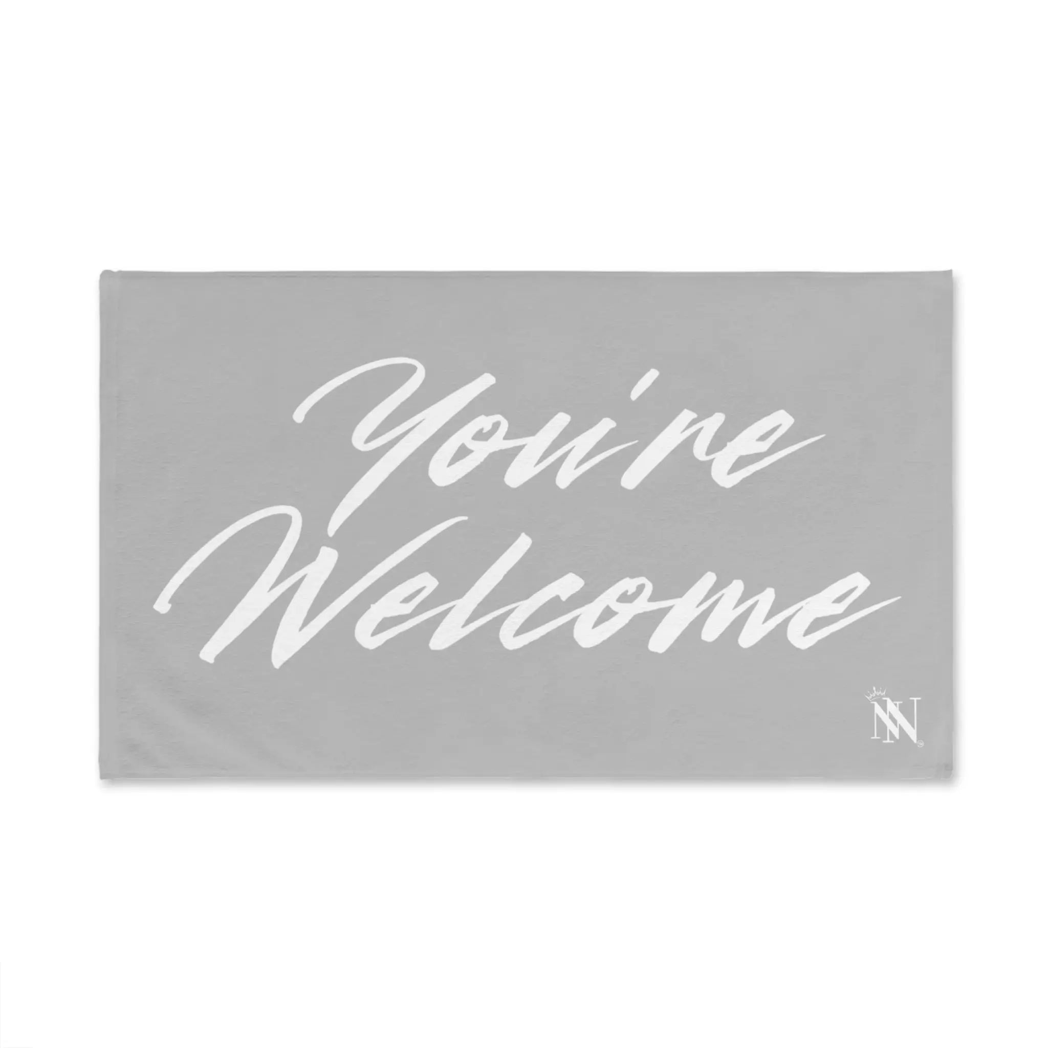 Simply Youâre Welcome Silver | Nectar Napkins Classic Fun-Flirty Colored Towels