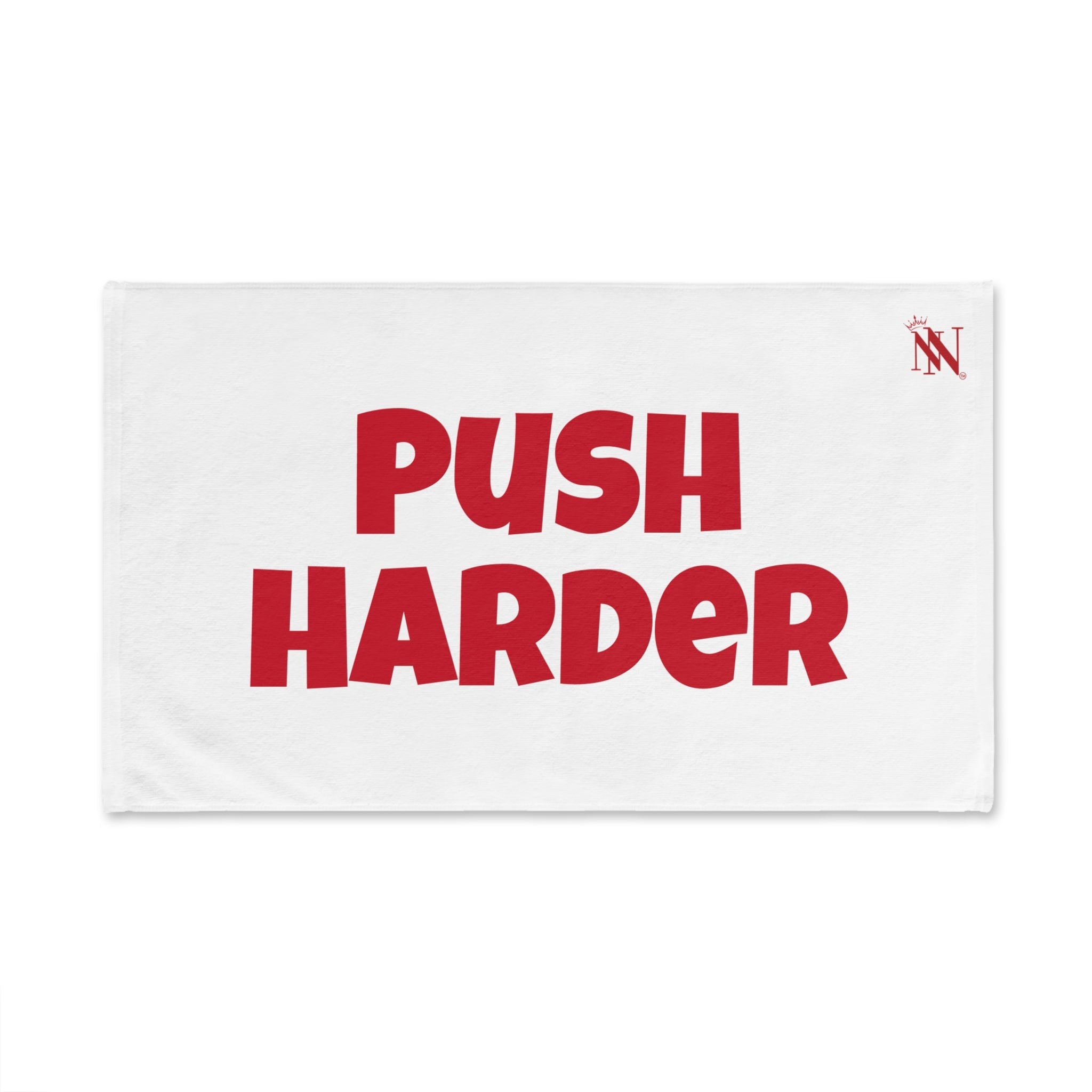 Push Harder Red | Mix & Match Original Fun-Flirty Lovers’ Towels