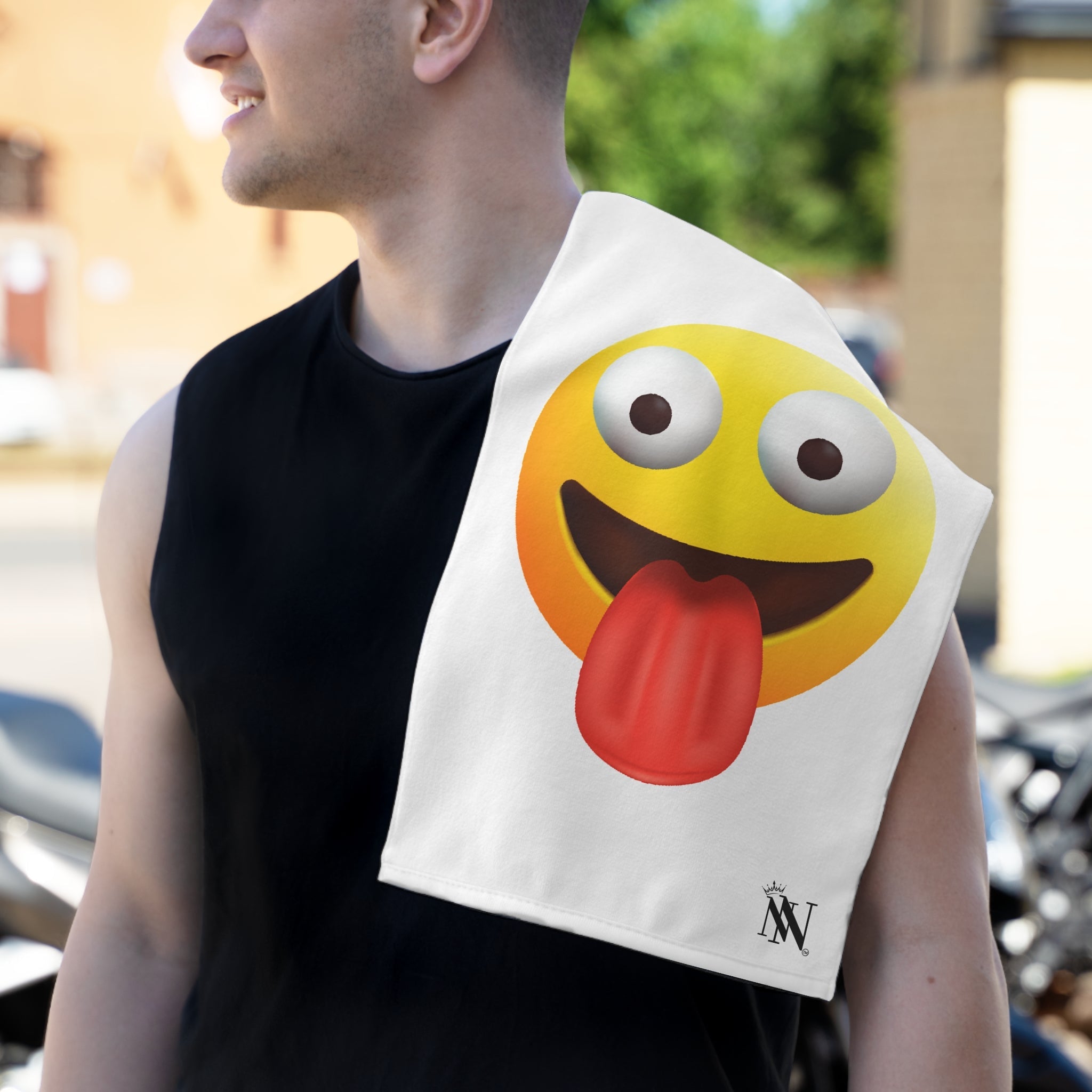 Licker Emoji | Mix & Match Soft Fun-Flirty Lovers’ Towels
