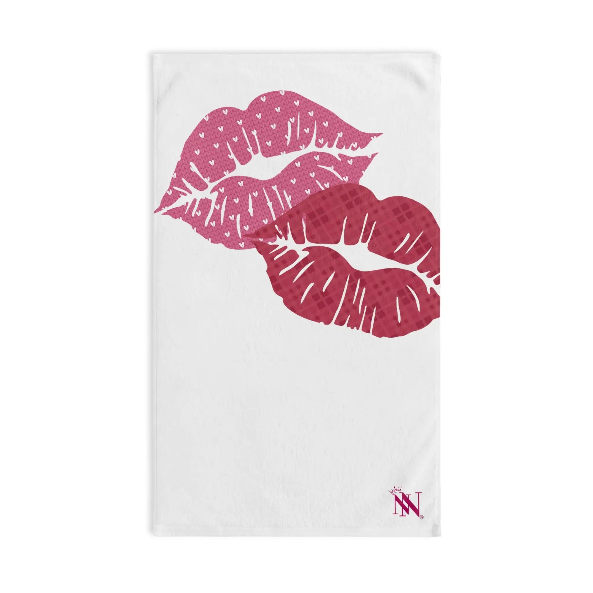 Dramatic Lips Pink Kiss | Mix & Match Classic Fun-Flirty Lovers’ Towels