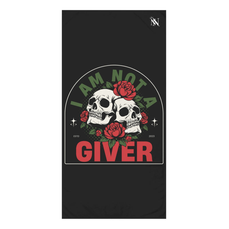 I Am Not a Giver | Mix & Match XL Fun-Flirty Lovers’ Towels