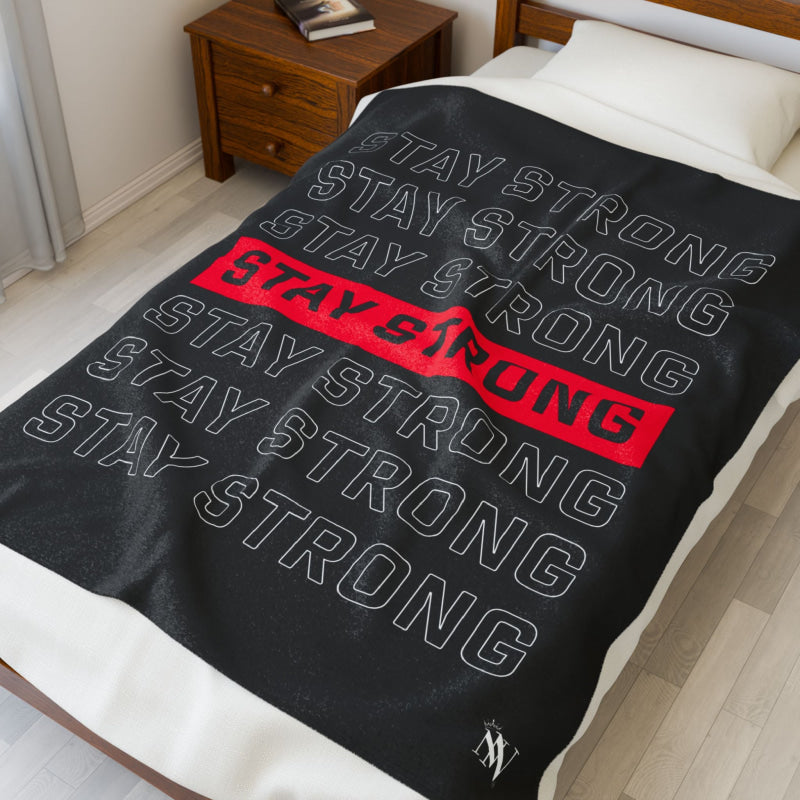 Stay Strong | Mix & Match Soft Fun-Flirty Lovers’ Blankets
