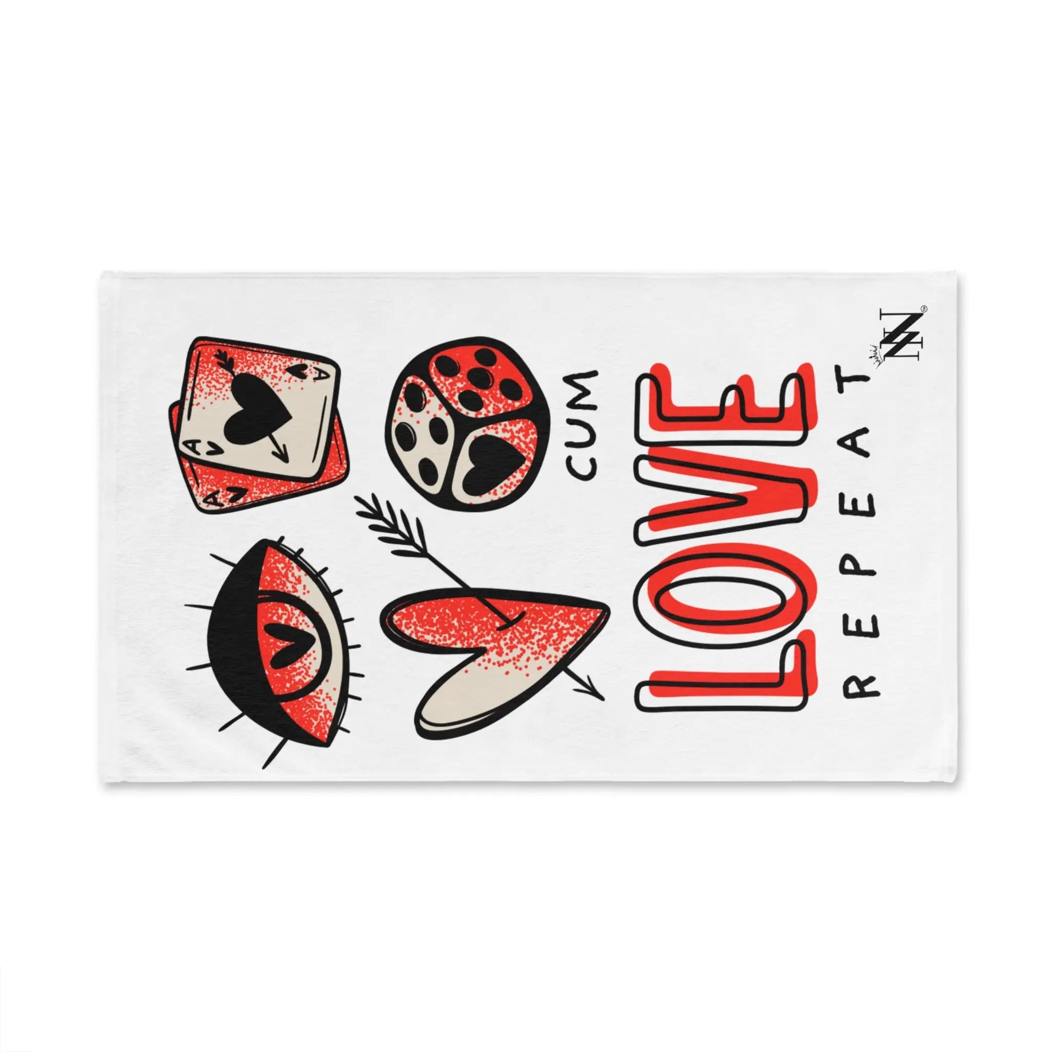 Cum Love Repeat Cum Towel