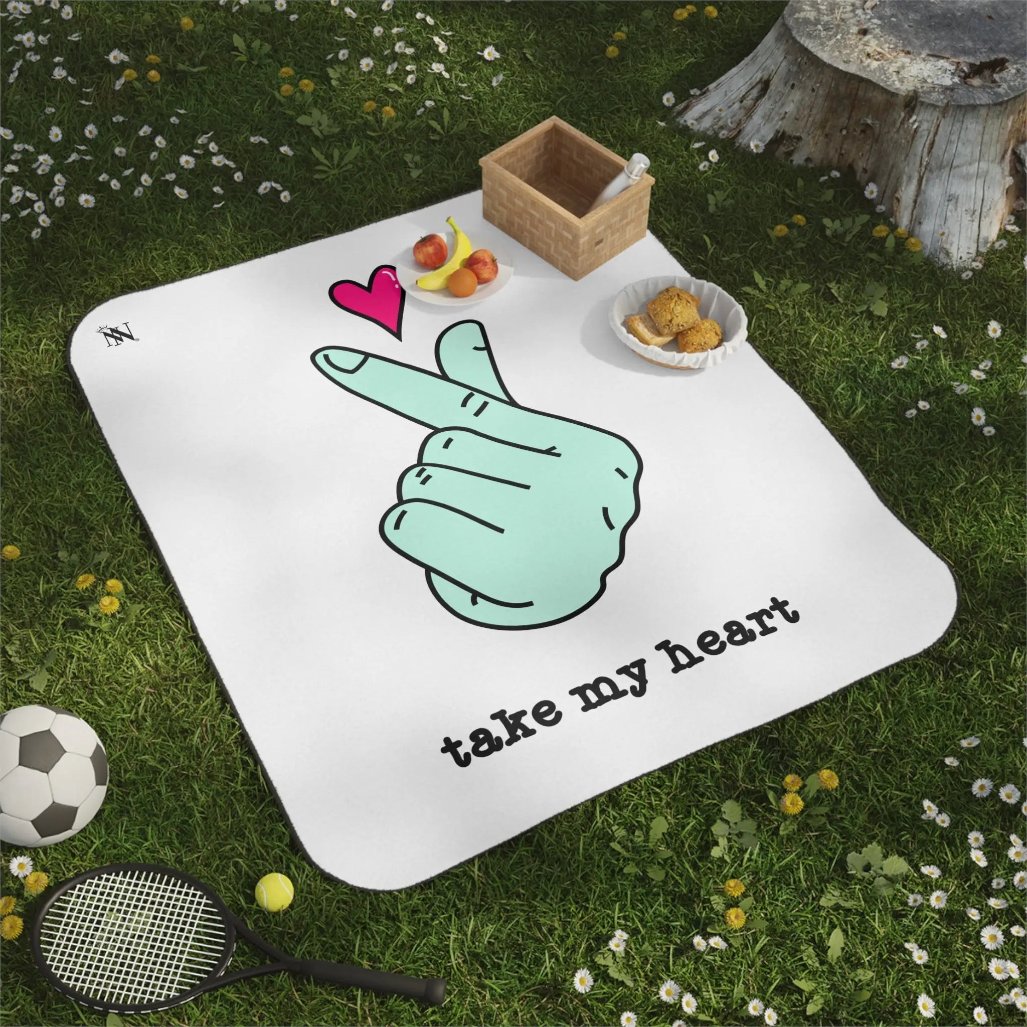 Take My Heart | Nectar Napkins Fun-Flirty Lovers’ Sex Blankets