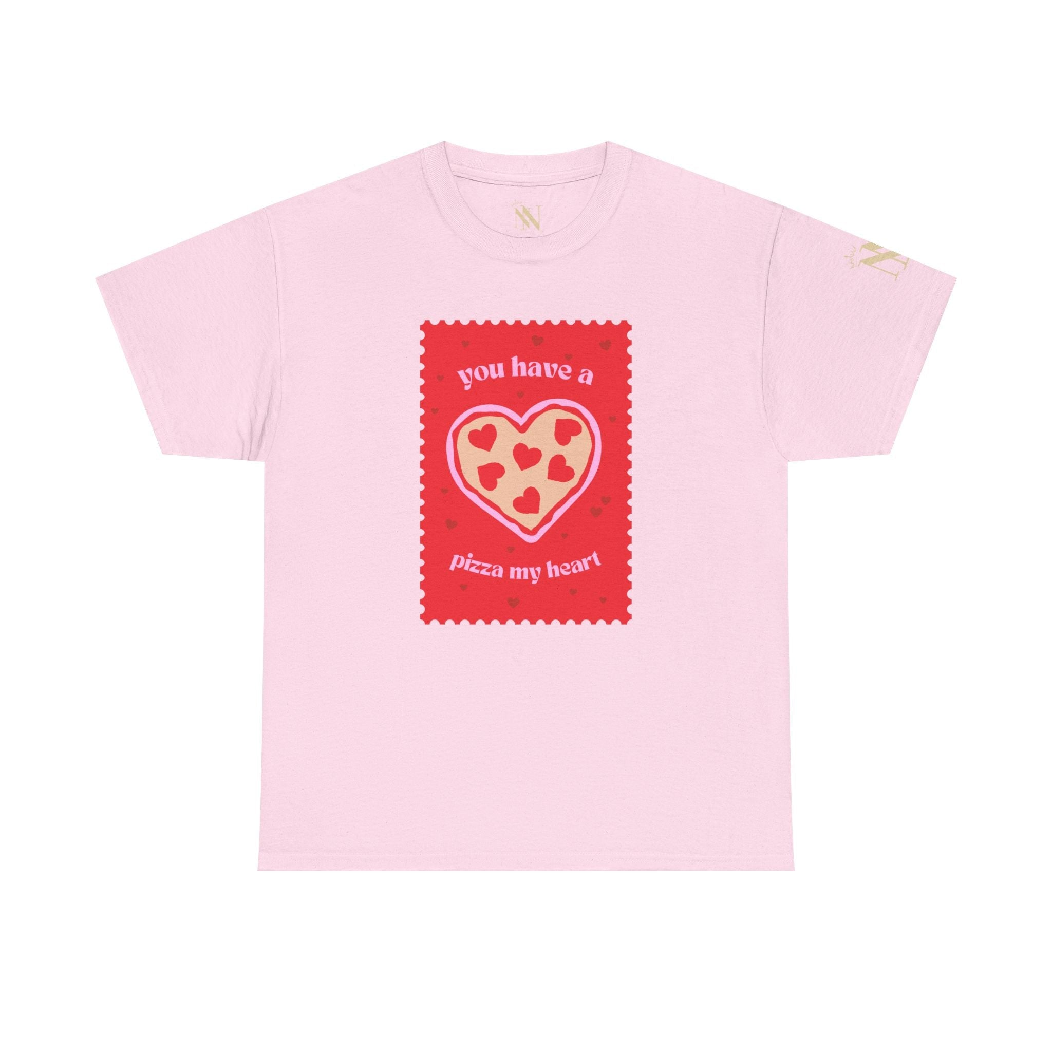 You Have a Pizza My Heart | Mix & Match Cotton Unisex Fun-Flirty Lovers’ T-Shirts