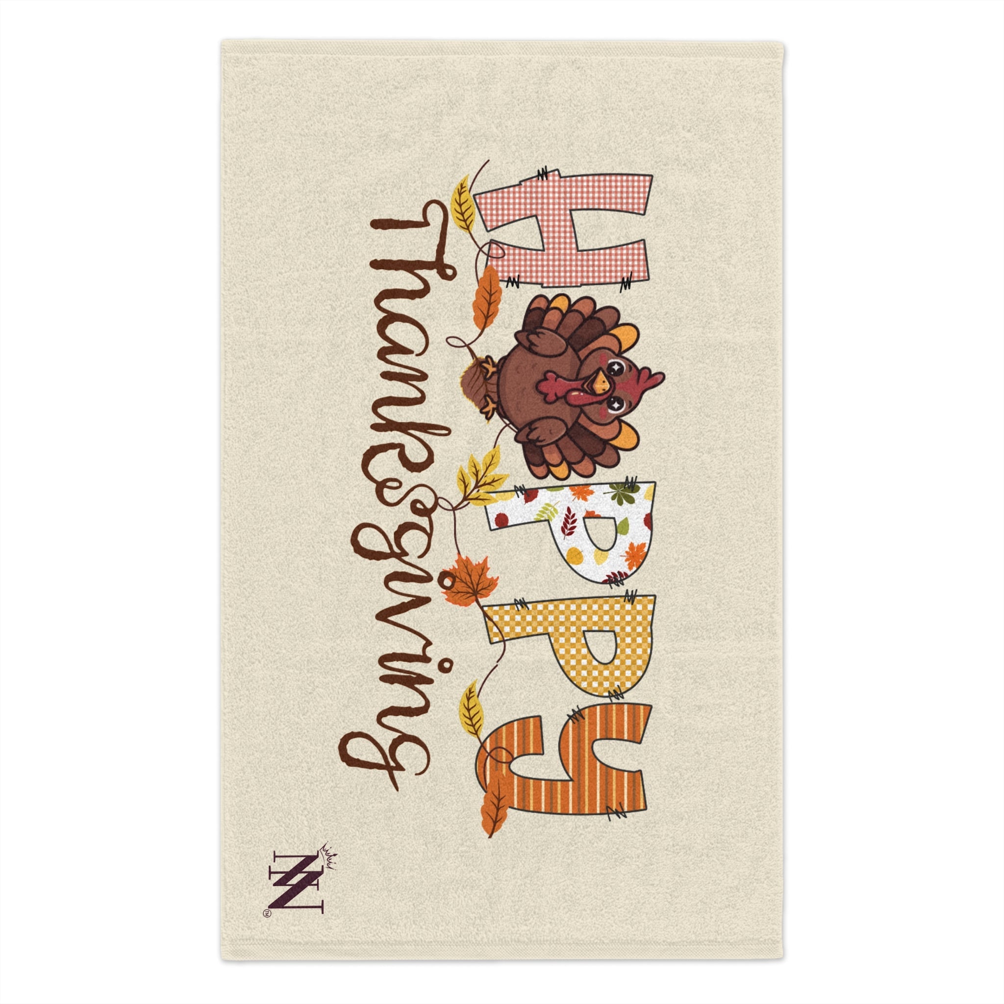 Cute Happy Thanksgiving | Mix & Match Soft Fun-Flirty Lovers’ Towels