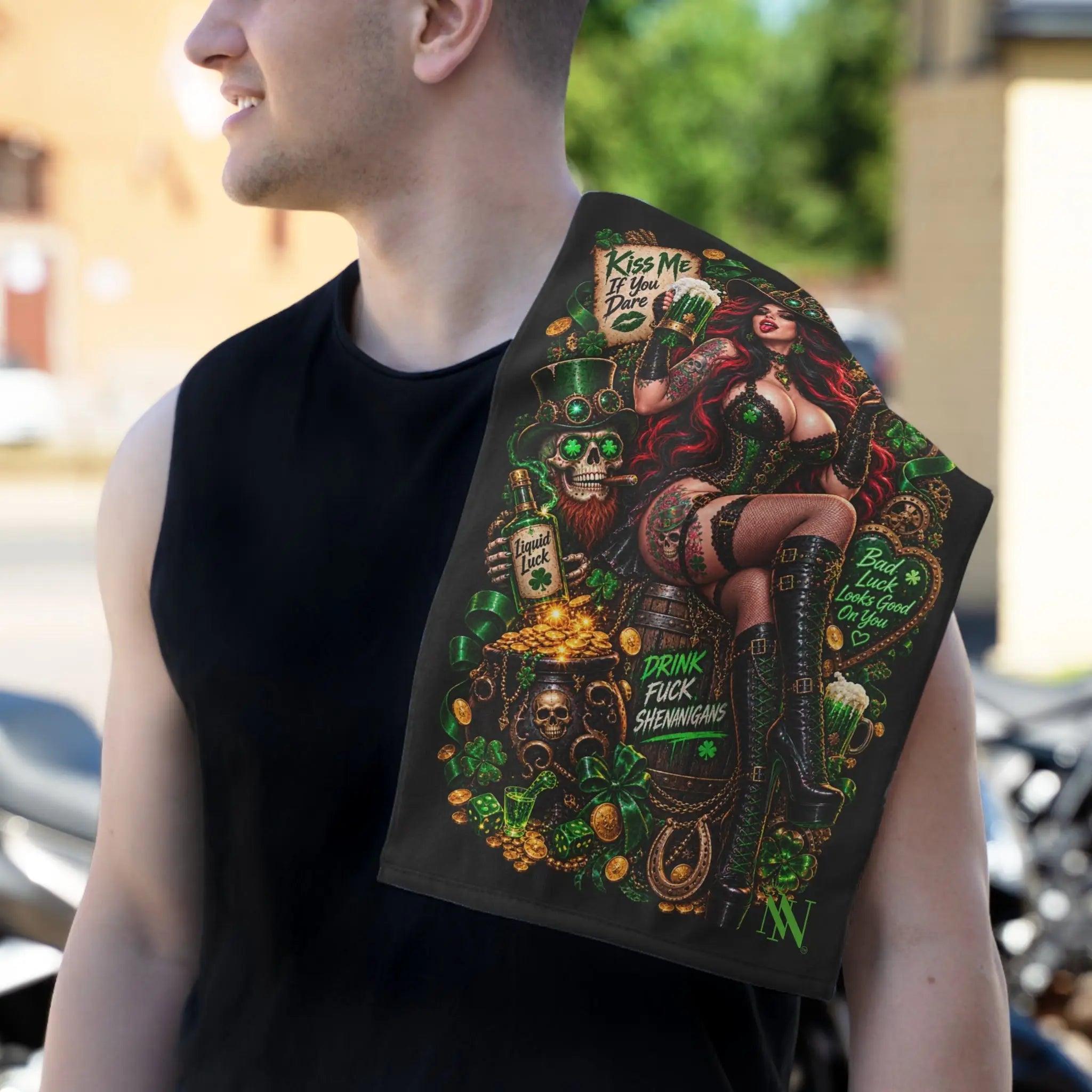 St. Patrick’s Day Wicked Fantasy Sex Towel