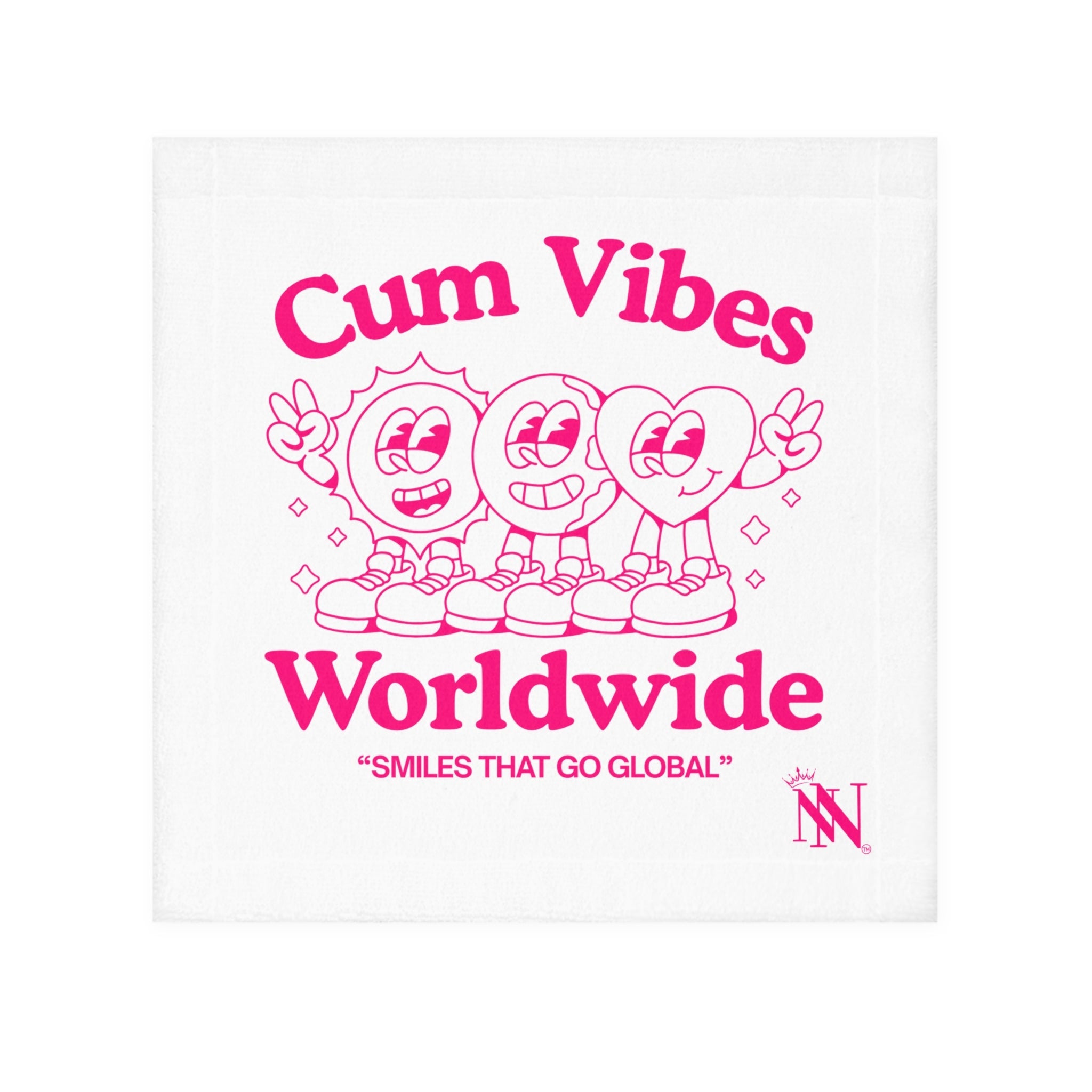 Cum Vibes Worldwide | Mix & Match Lils’ Fun-Flirty Lovers’ Towels
