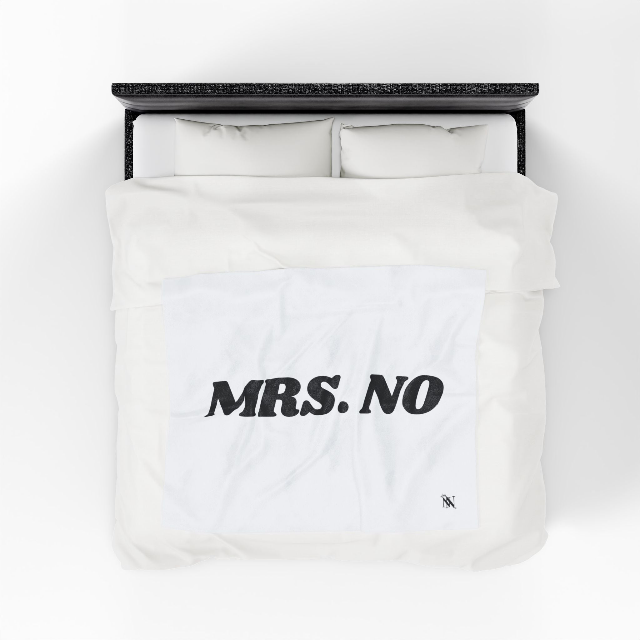 Mrs. No | Mix & Match Velveteen Fun-Flirty Lovers’ Blankets