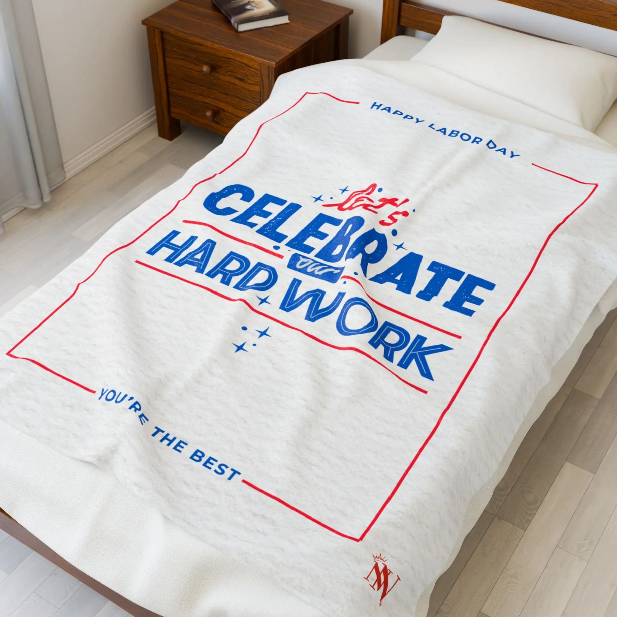 Happy Labor Day | Mix & Match Velveteen Fun-Flirty Lovers’ Blankets