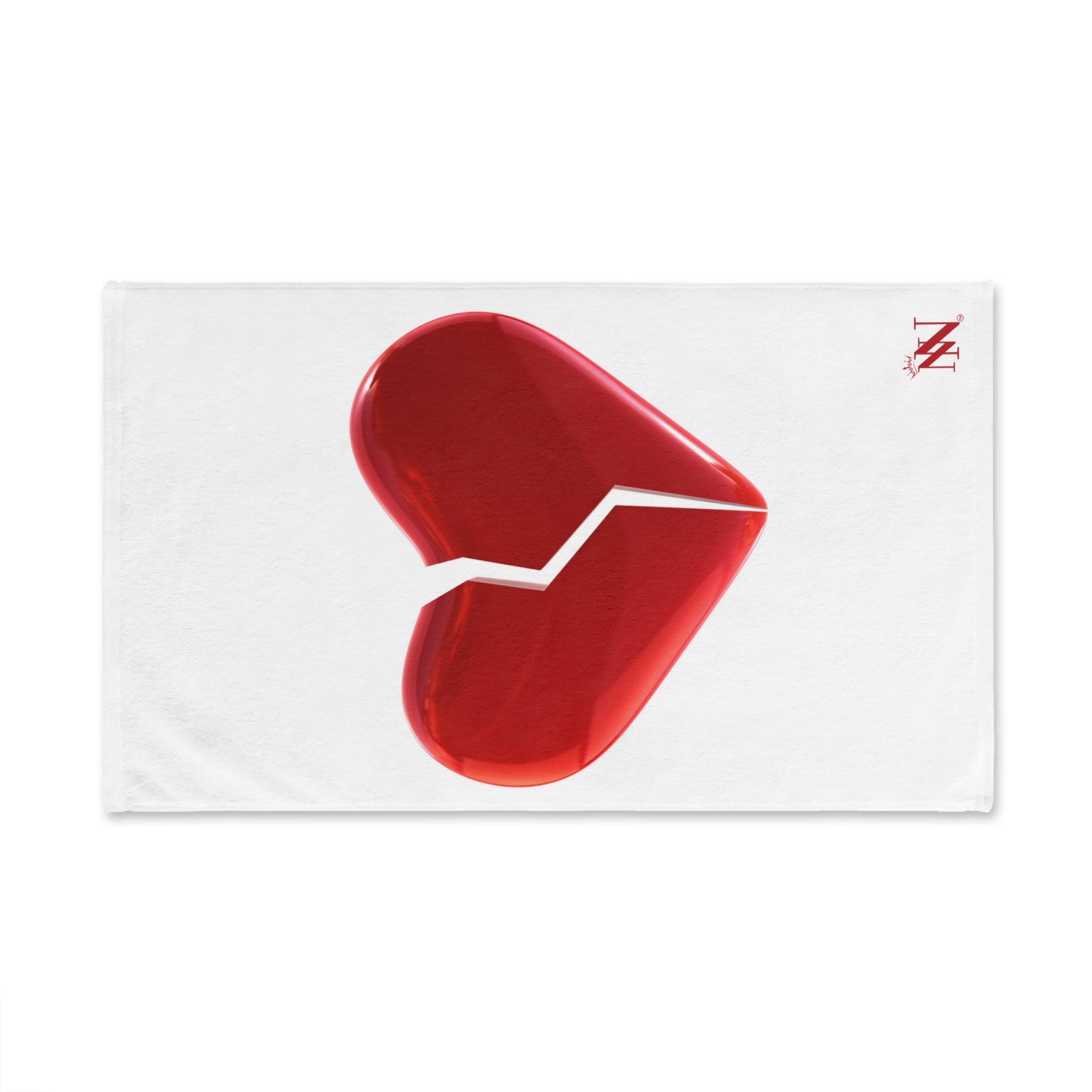 Broken Red Heart 3D Print | Mix & Match Original Fun-Flirty Lovers’ Towels