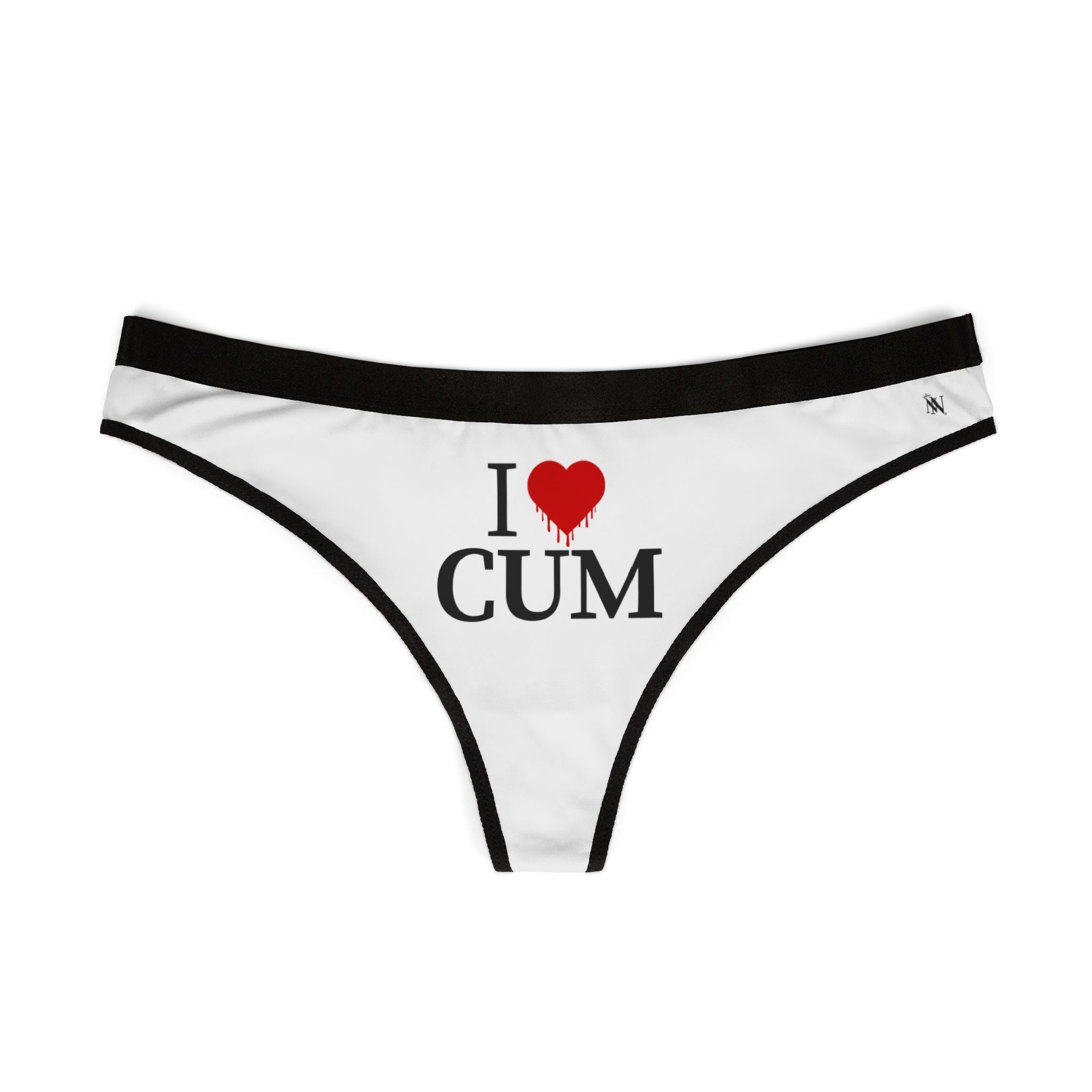 I Love Dripping Cum | Mix & Match Women’s Fun-Flirty Lovers’ Thongs