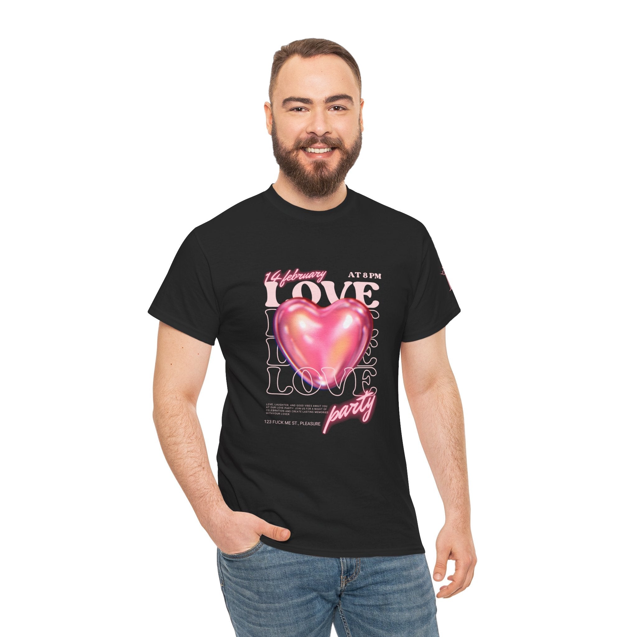 Love Party | Mix & Match 100% Cotton Unisex Fun-Flirty Lovers’ Tees