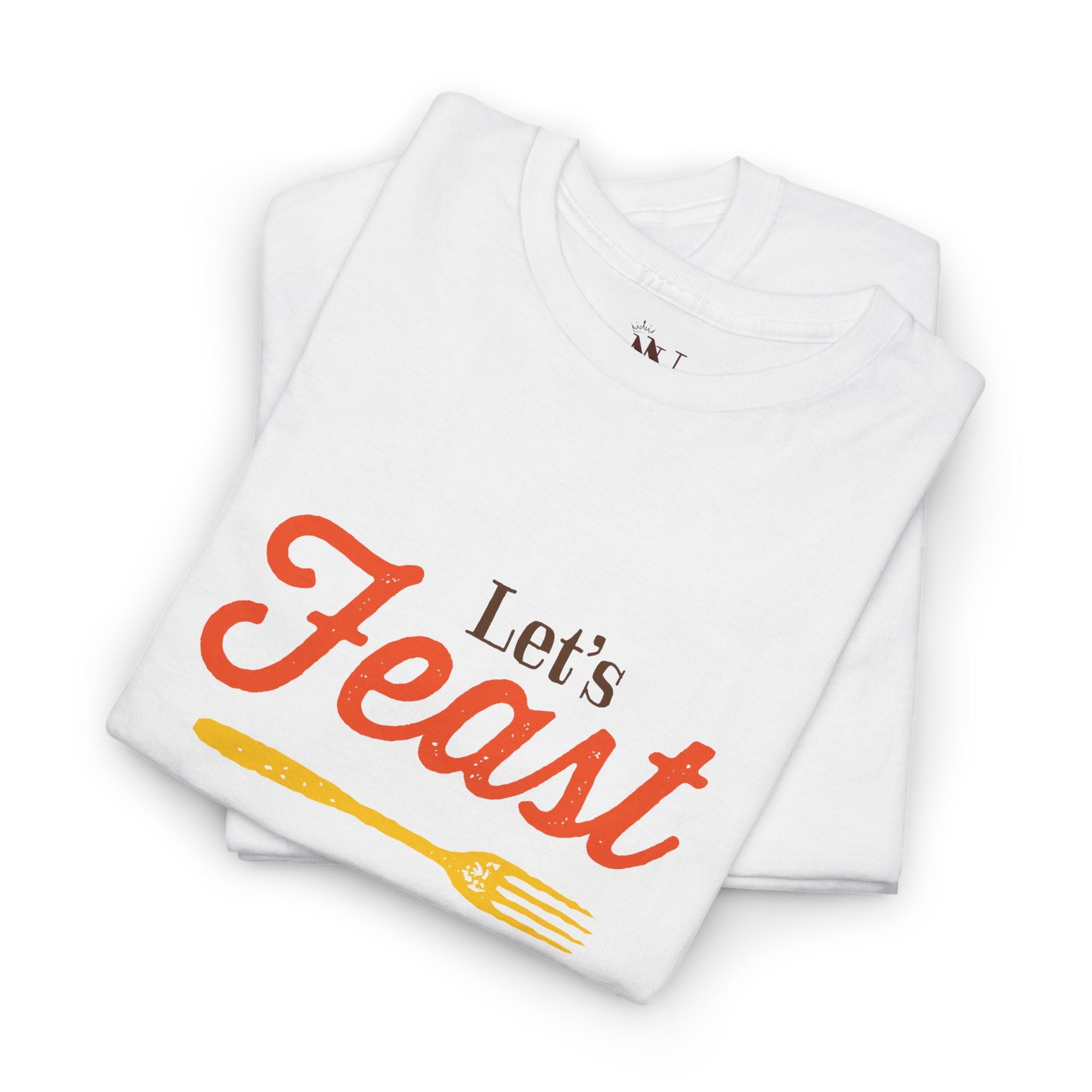 Let’s Feast | Mix & Match Cotton Unisex Fun-Flirty Lovers’ T-Shirts
