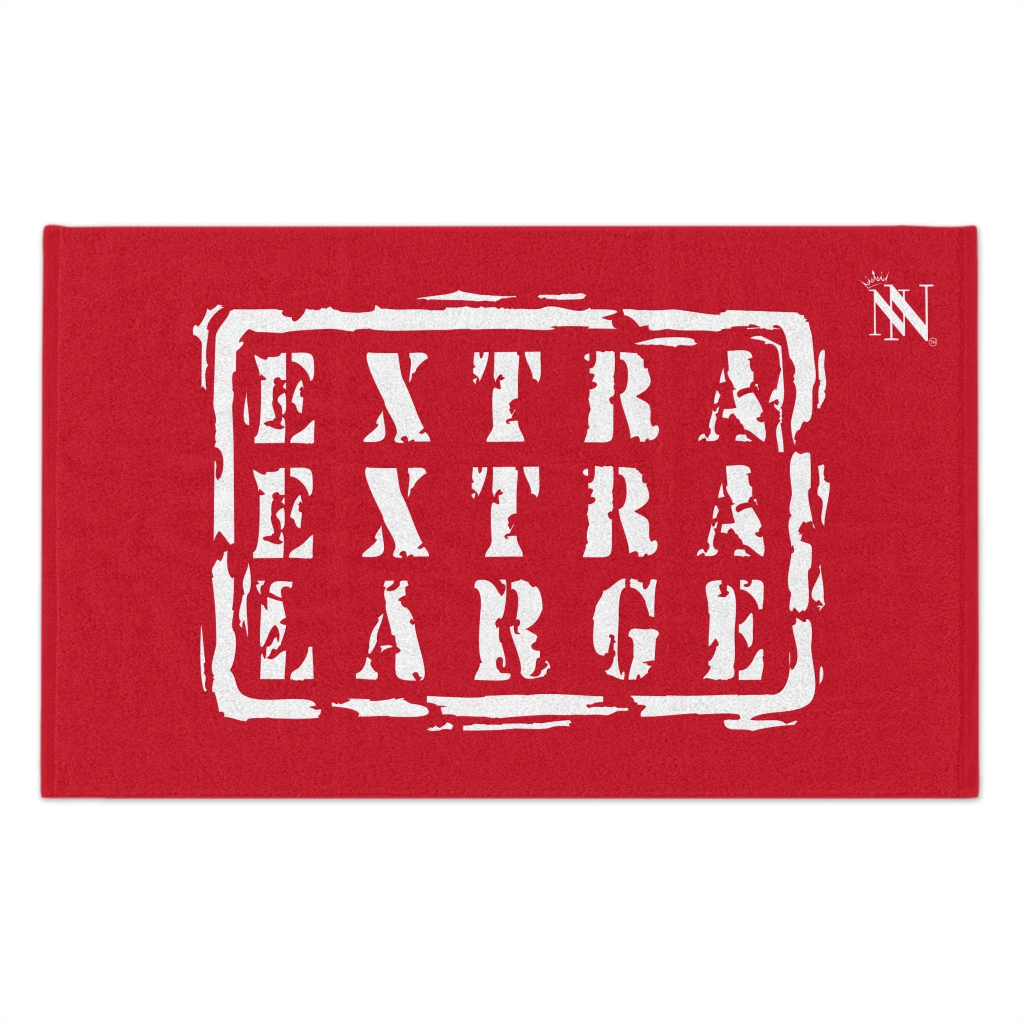 Extra Extra Large Red | Mix & Match Soft Fun-Flirty Lovers’ Towels