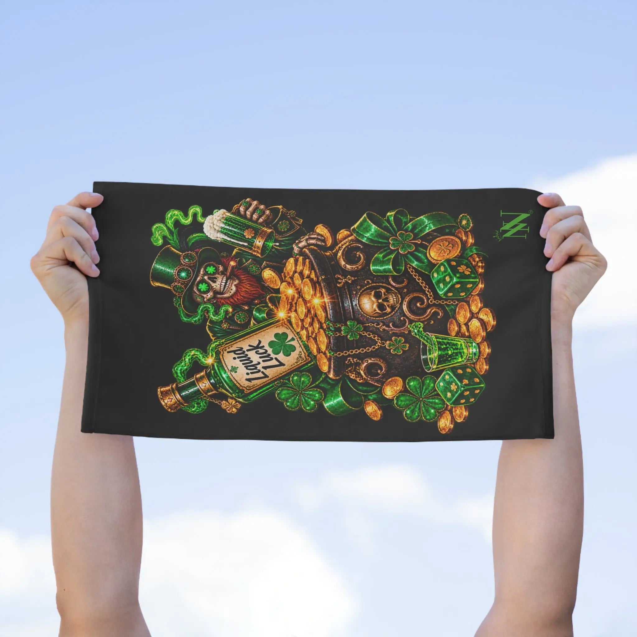 Pot Of Gold Wicked Leprechaun Sex Towel