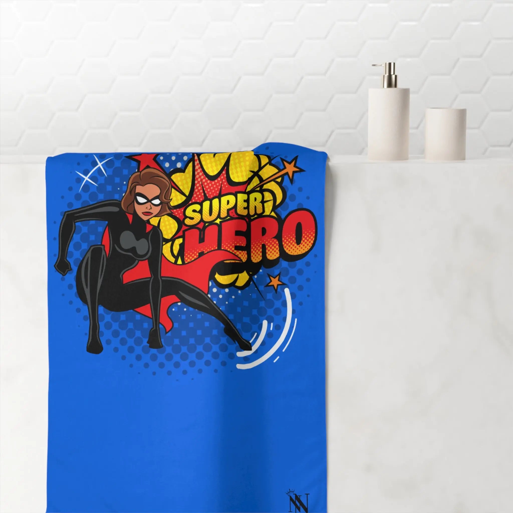 She is My Superhero Anal Sex Towel