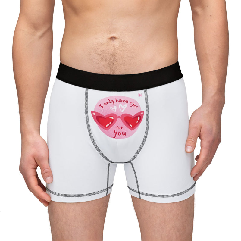 I Only Have Eyes for You | Mix & Match Men’s Fun-Flirty Lovers’ Boxer Briefs