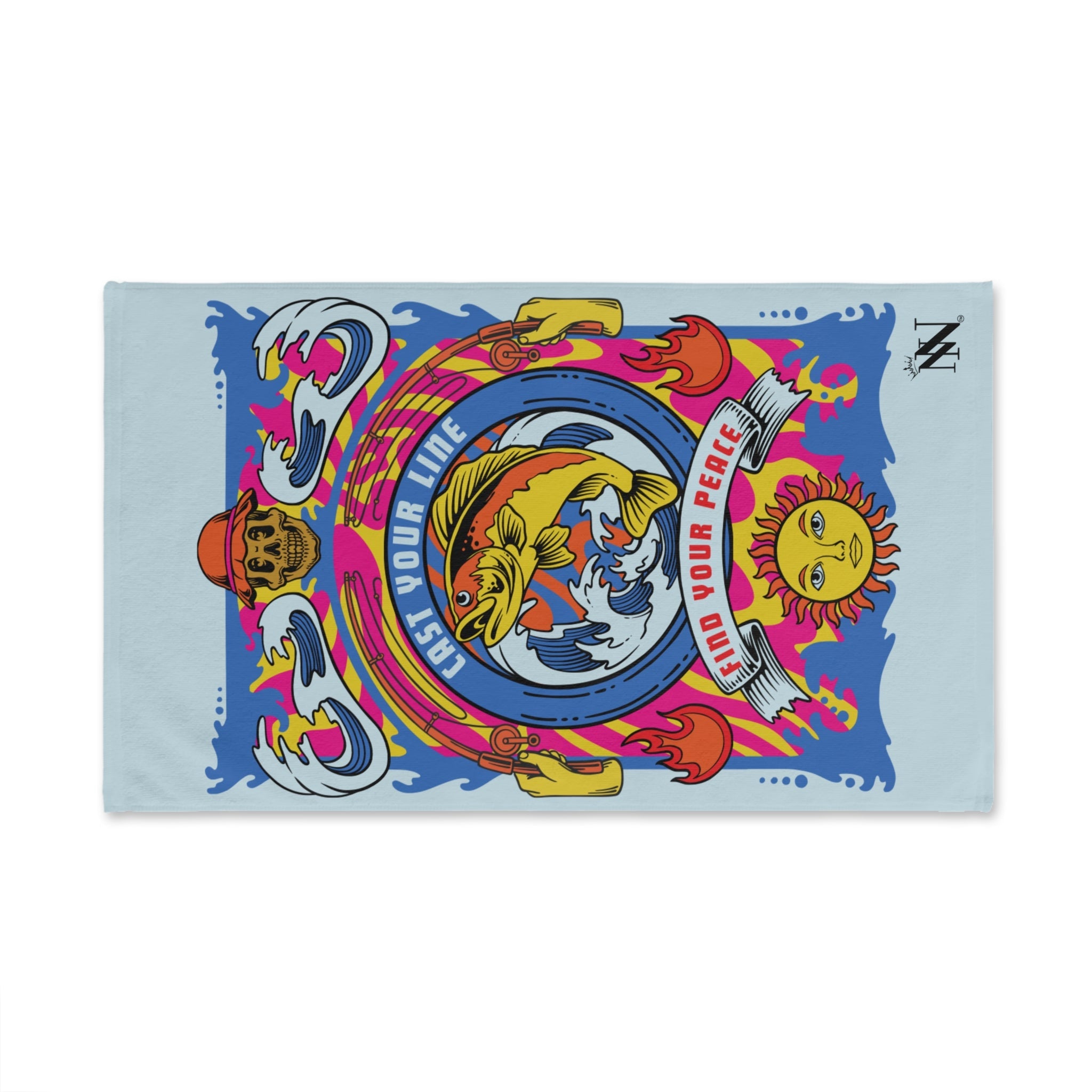 Cast Your Line | Nectar Napkins Classic Fun-Flirty Lovers’ Towels