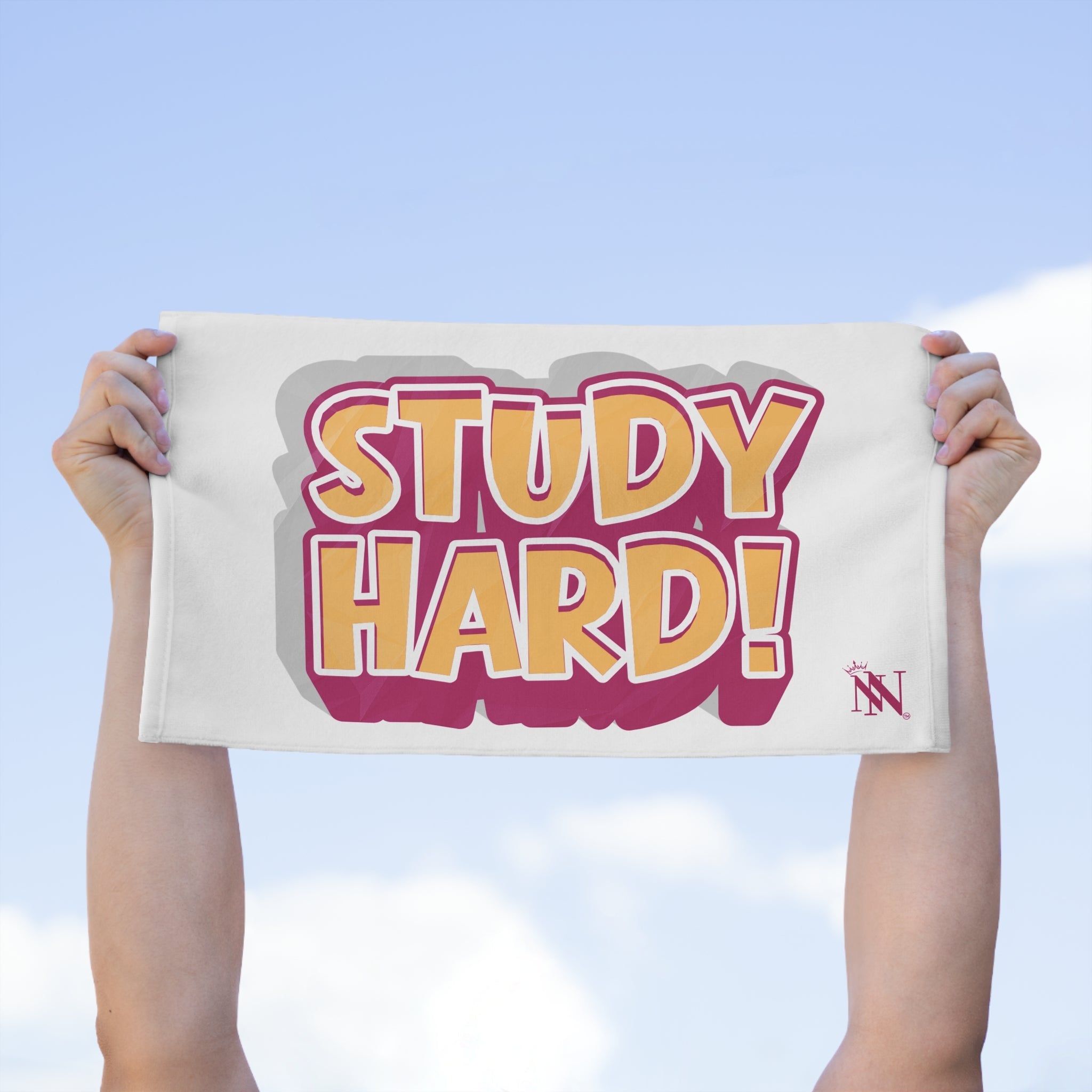 Study Hard! | Mix & Match Soft Fun-Flirty Lovers’ Towels