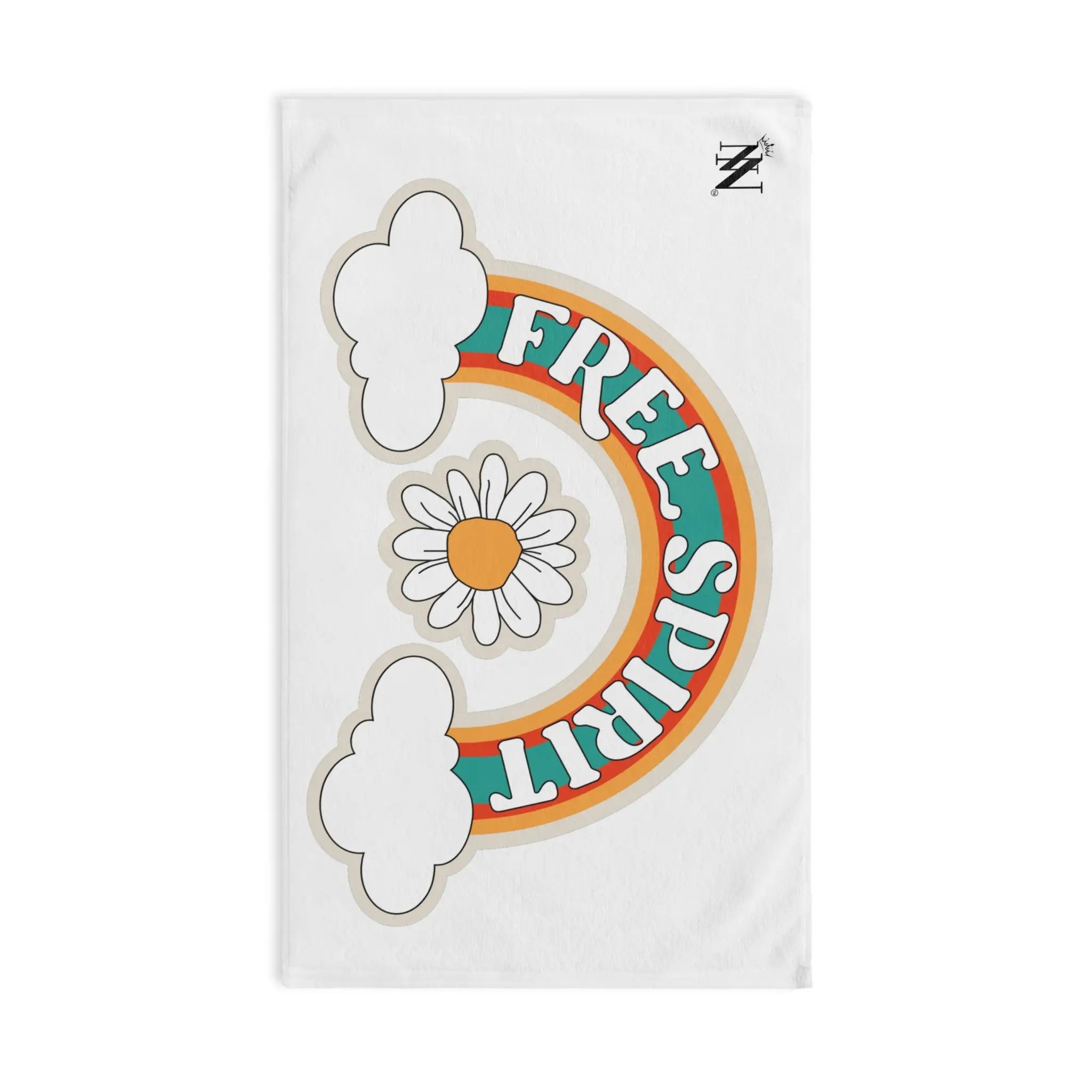 Free Spirit Retro Sticker Cum Towel