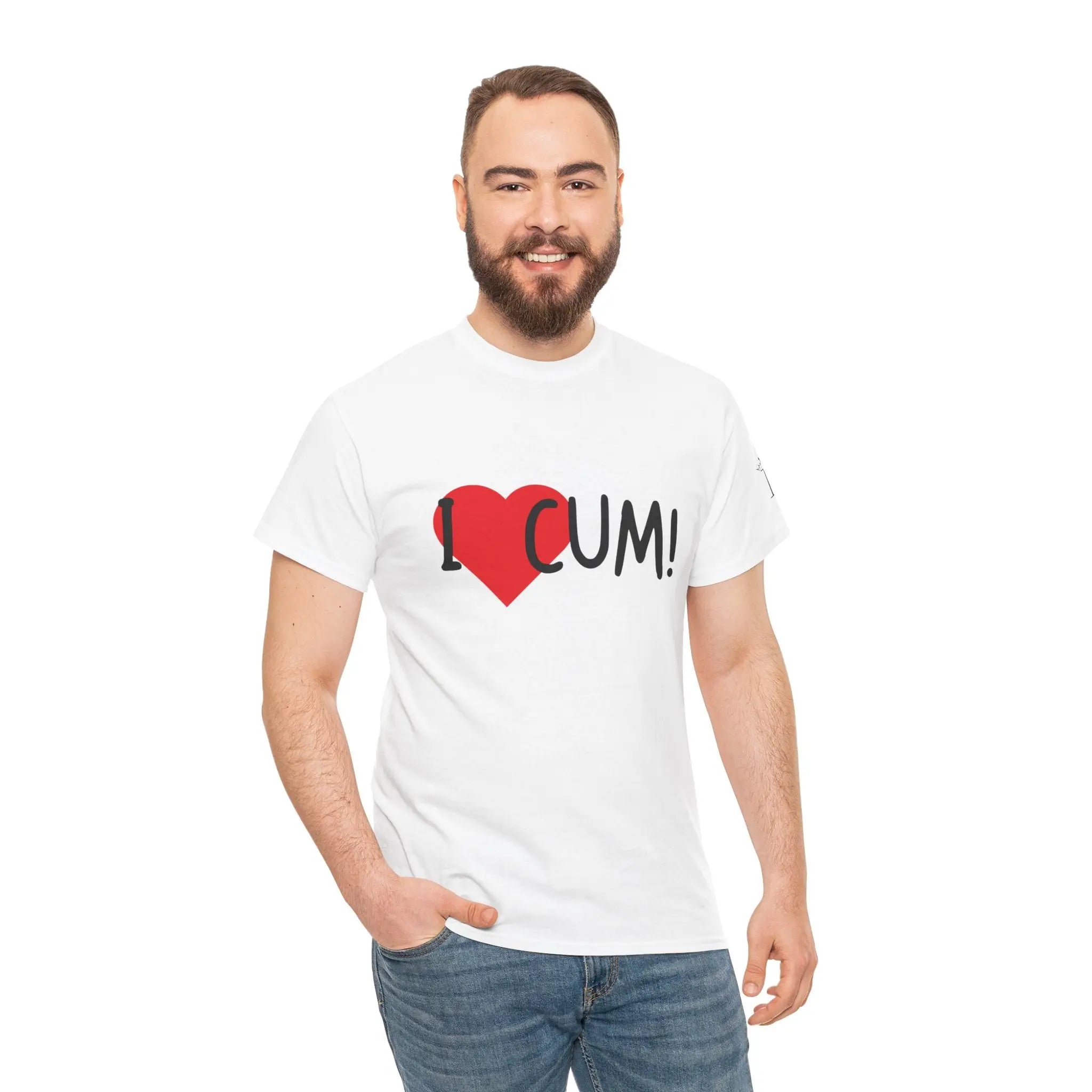 I Love Cum! | Mix & Match 100% Cotton Unisex Fun-Flirty Lovers’ Tees