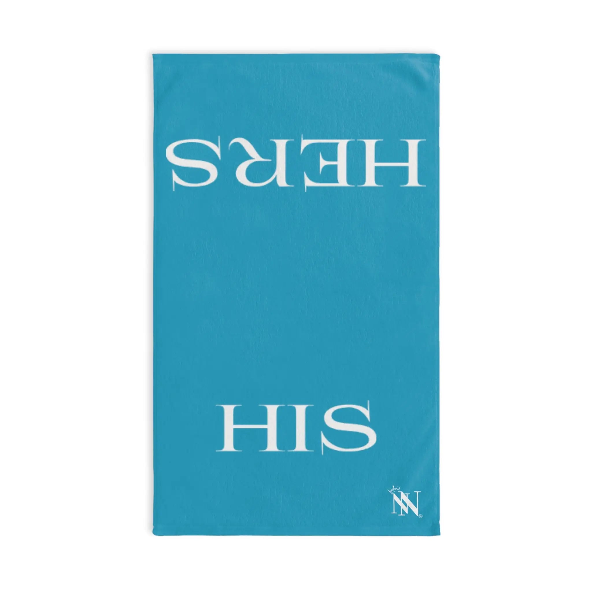 His Hers Shareable Blue | Mix & Match Classic Fun-Flirty Lovers’ Towels
